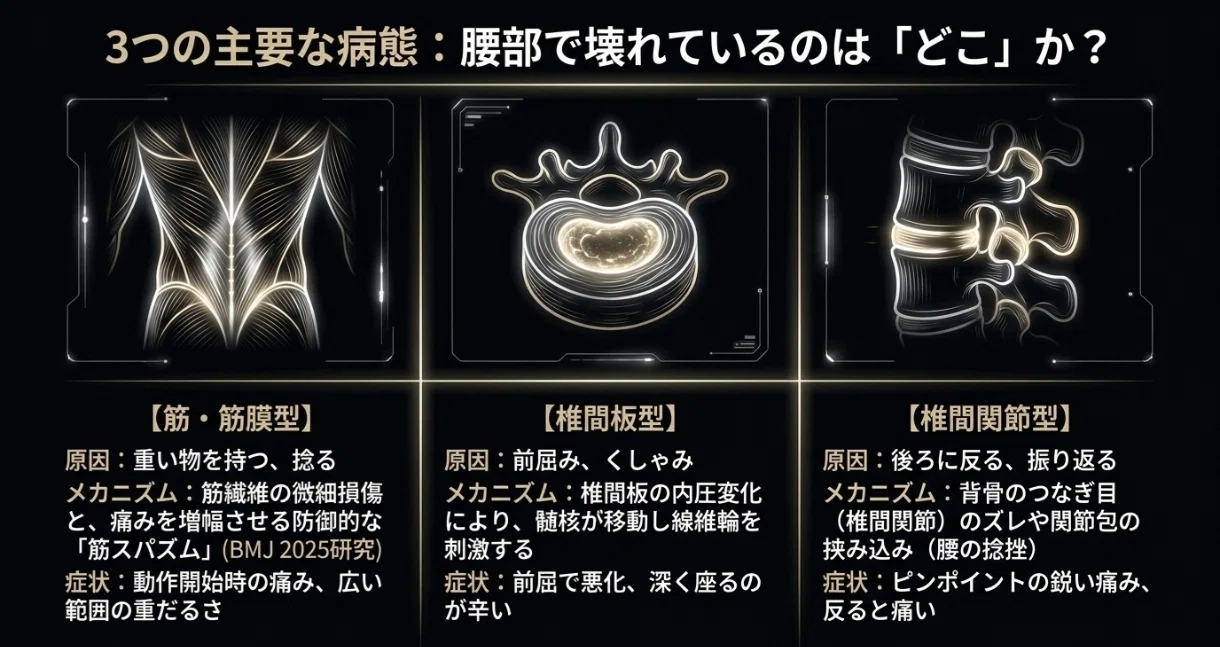 保存版】ぎっくり腰の正体とは？最新研究で判明した「魔女の一撃」の