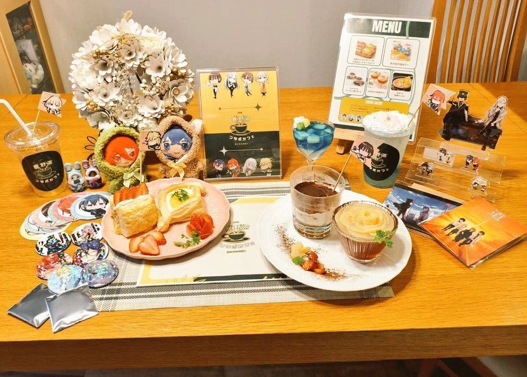 セルフコラボカフェをやった話～当日編～｜鹿野月彦