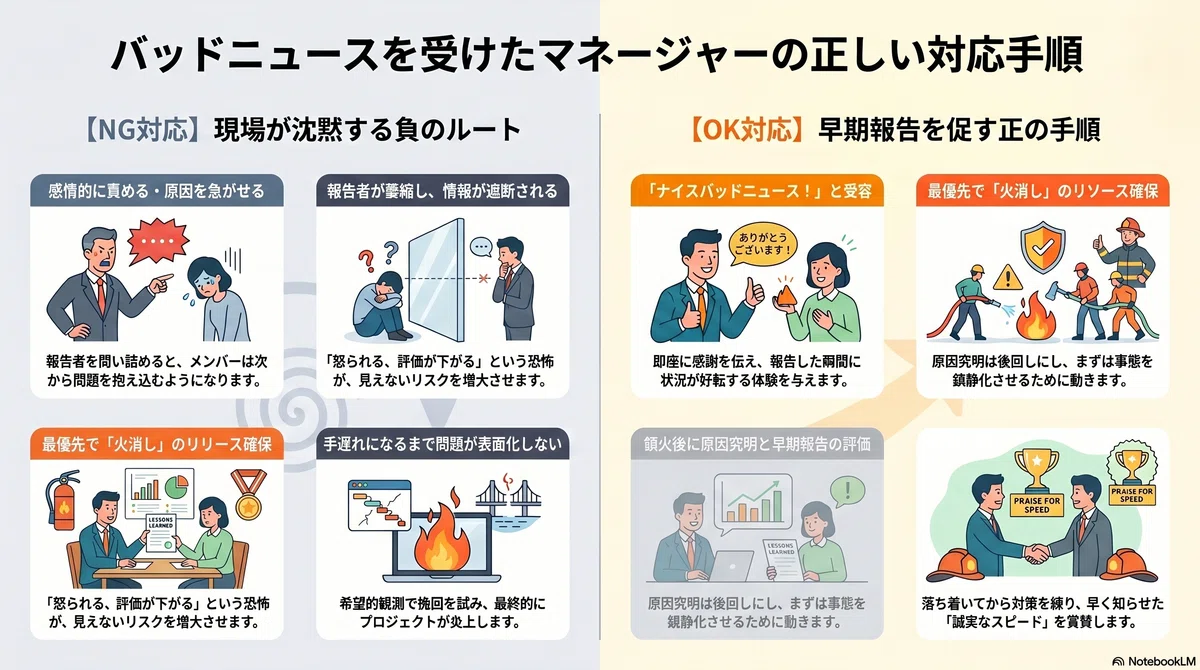 Report Bad Problem Causes and Countermeasures for Delayed Bad News Reporting | Mechanisms ...