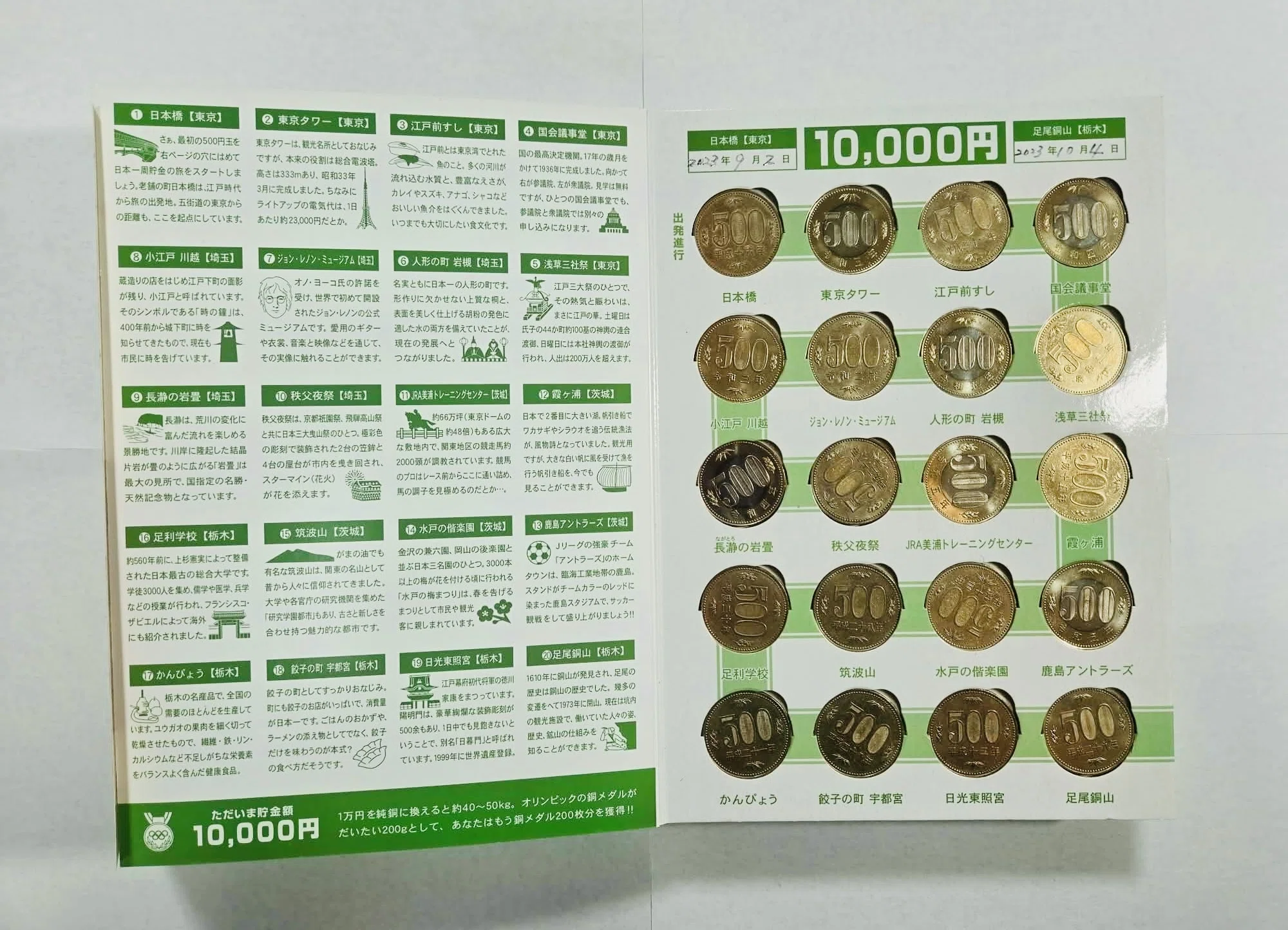 キャッシュレス時代に逆行する500円玉貯金、ようやく10万円貯まりまし