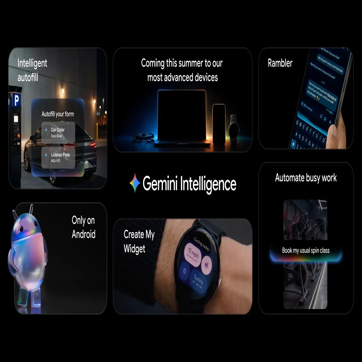 解説】Androidが秘書になる日。日常の無駄を削ぎ落とす「Gemini