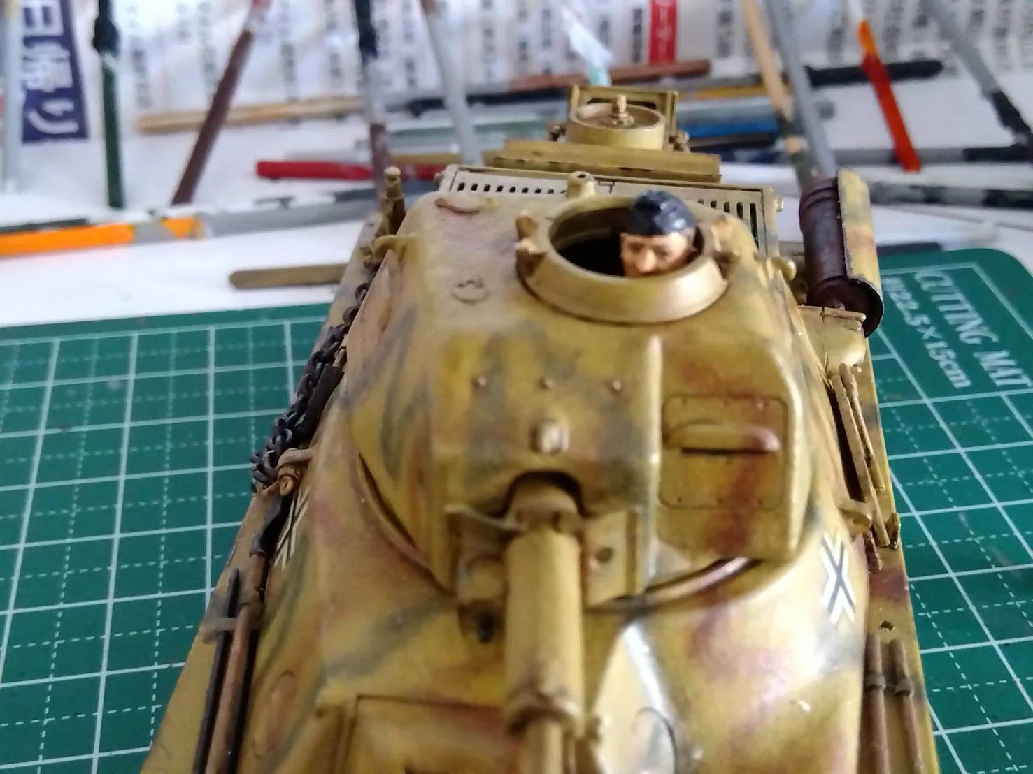 フランス軽戦車H39（タミヤ1/35 ）#5～どんどんできちゃうよ｜はりす筆