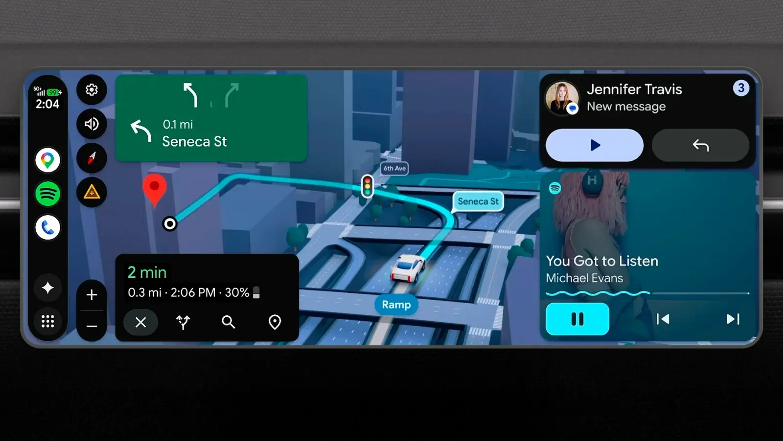 解説】車内が究極のデジタル空間へ。次世代Android AutoとGeminiが