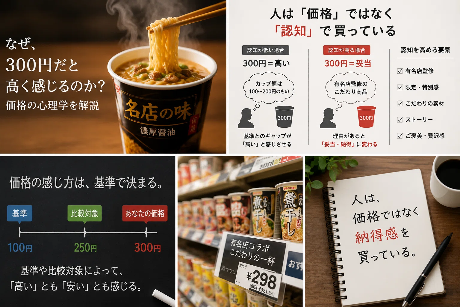 なぜ、どれだけクオリティの高いカップラーメンでも「300円」は高く 