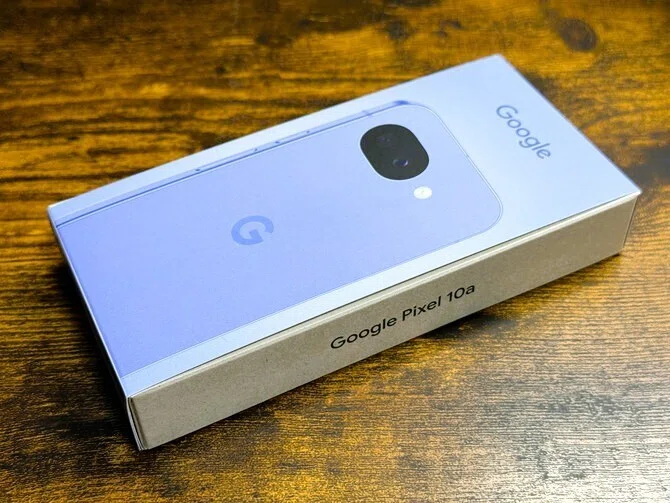 カメラ出っ張りがない美しいスマホ「Google Pixel 10a」を購入してみた