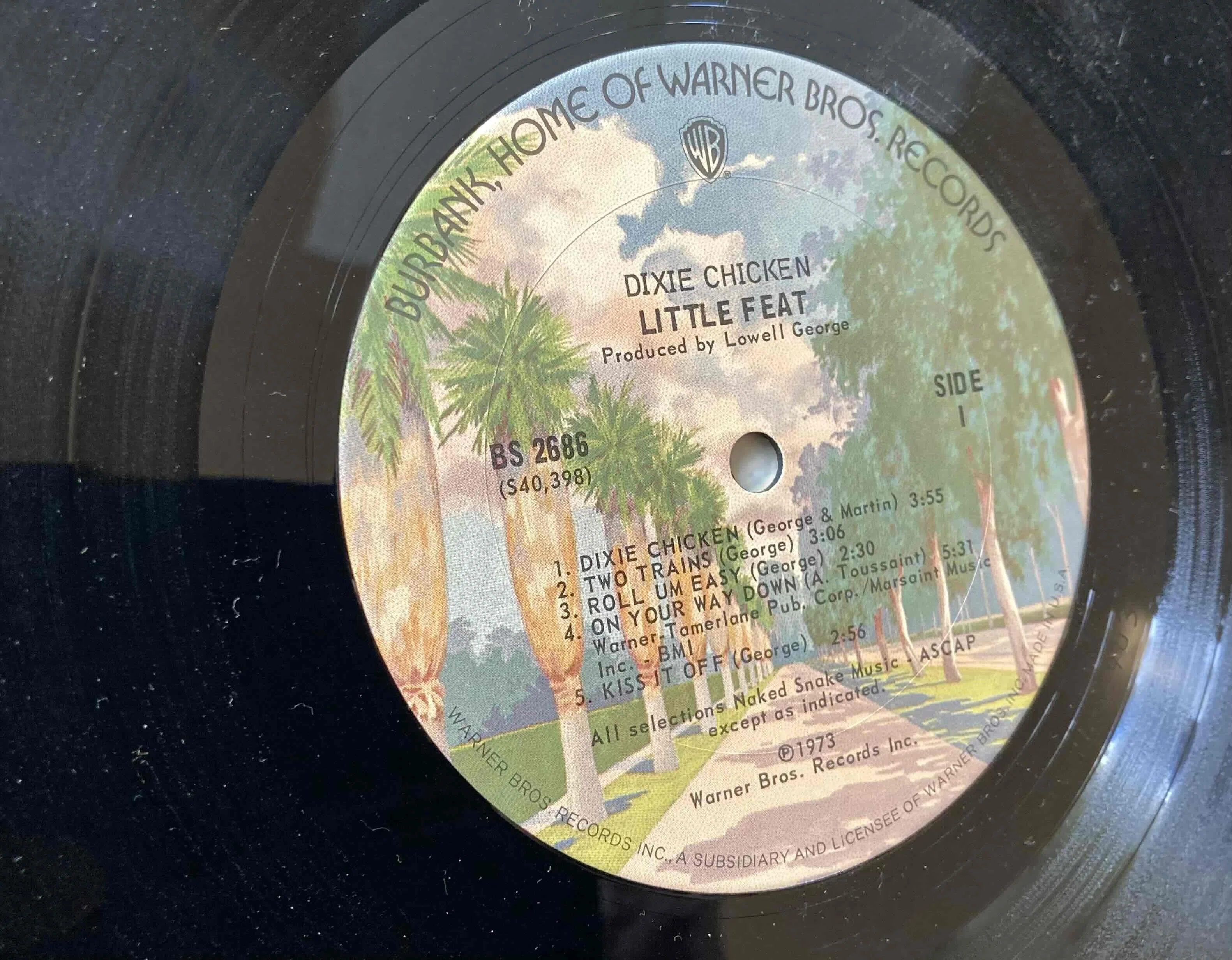 洋楽 Cartell Little Feat [ Dixie Chicken ] Warner Bros BS-2686｜naruru's Record
