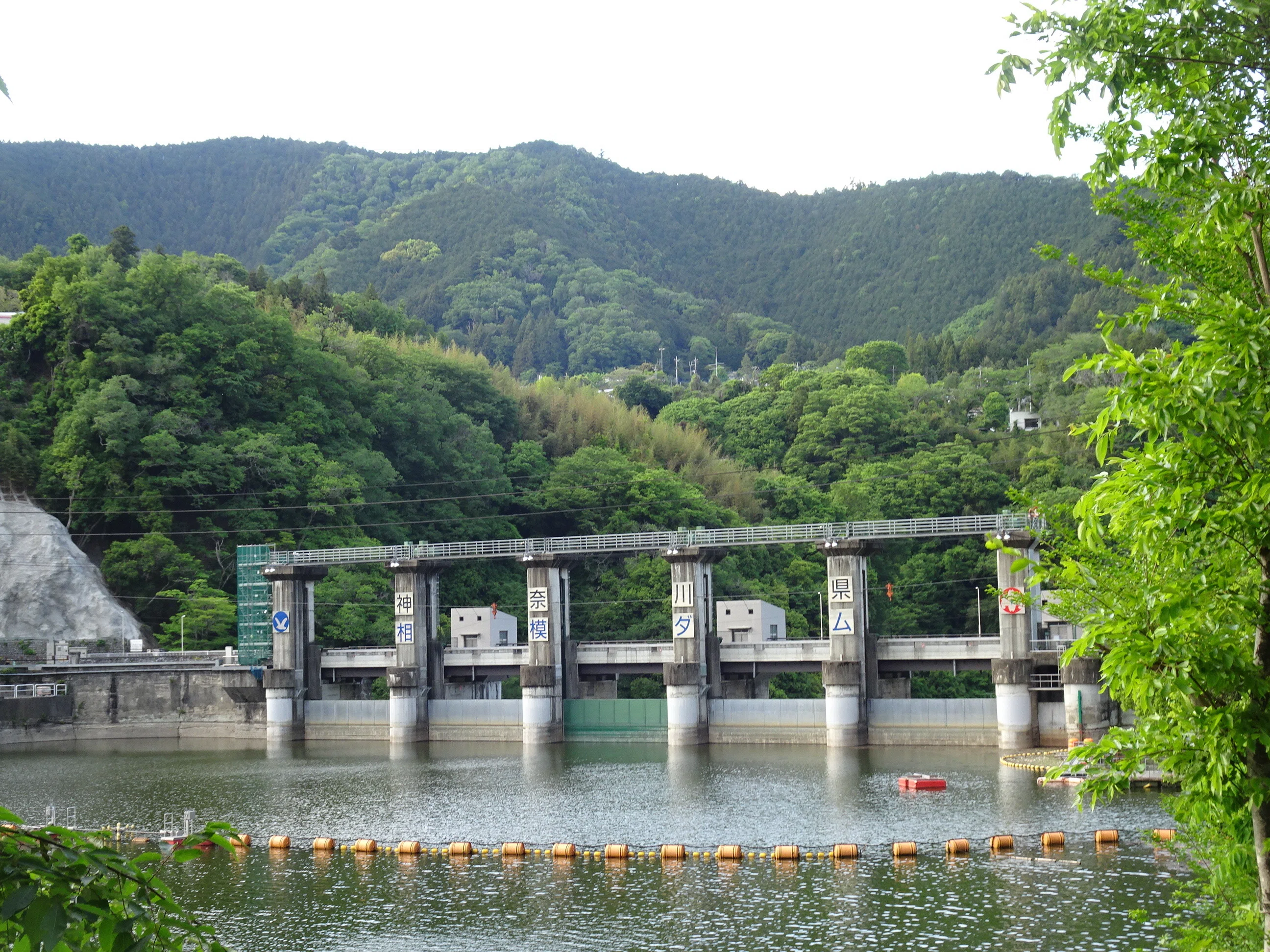 津久井湖と相模湖を一気にまわる3～相模ダムカードをもらい、相模湖を