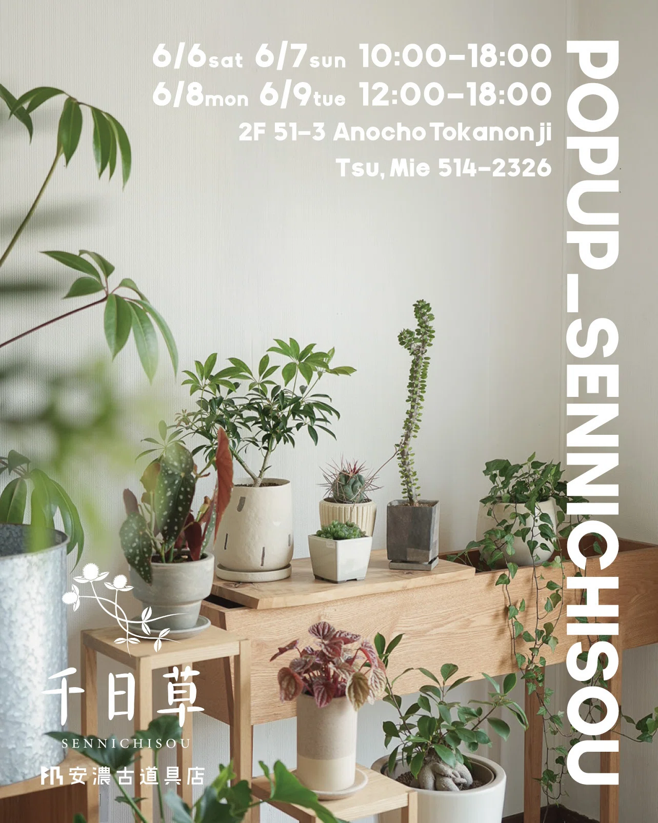 POPUP_SENNICHISOU｜安濃町へようこそ｜アノウラボ