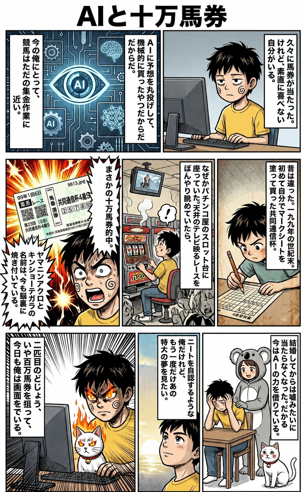 AIと10万馬券｜天田四朗