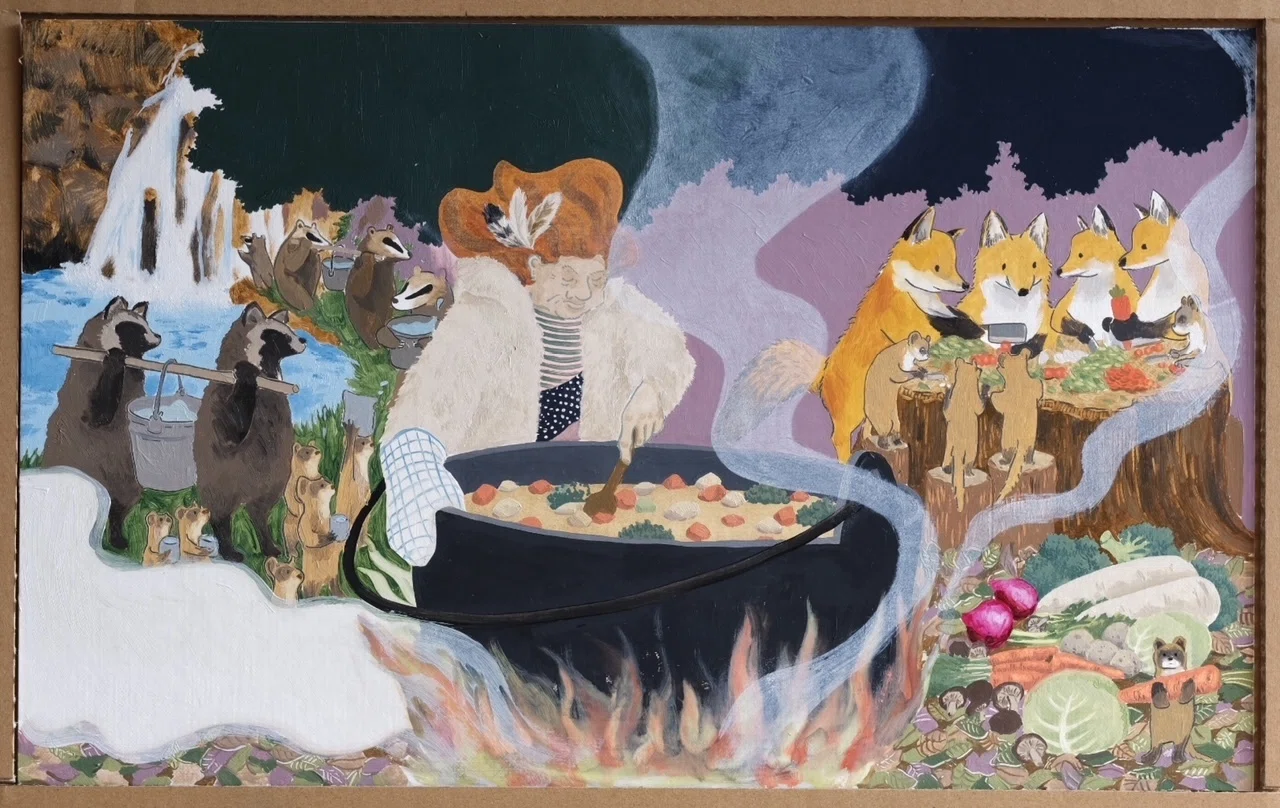 6月1日-30日｜やまんばの12にんのむすめ 小沢さかえ原画展｜恵文社