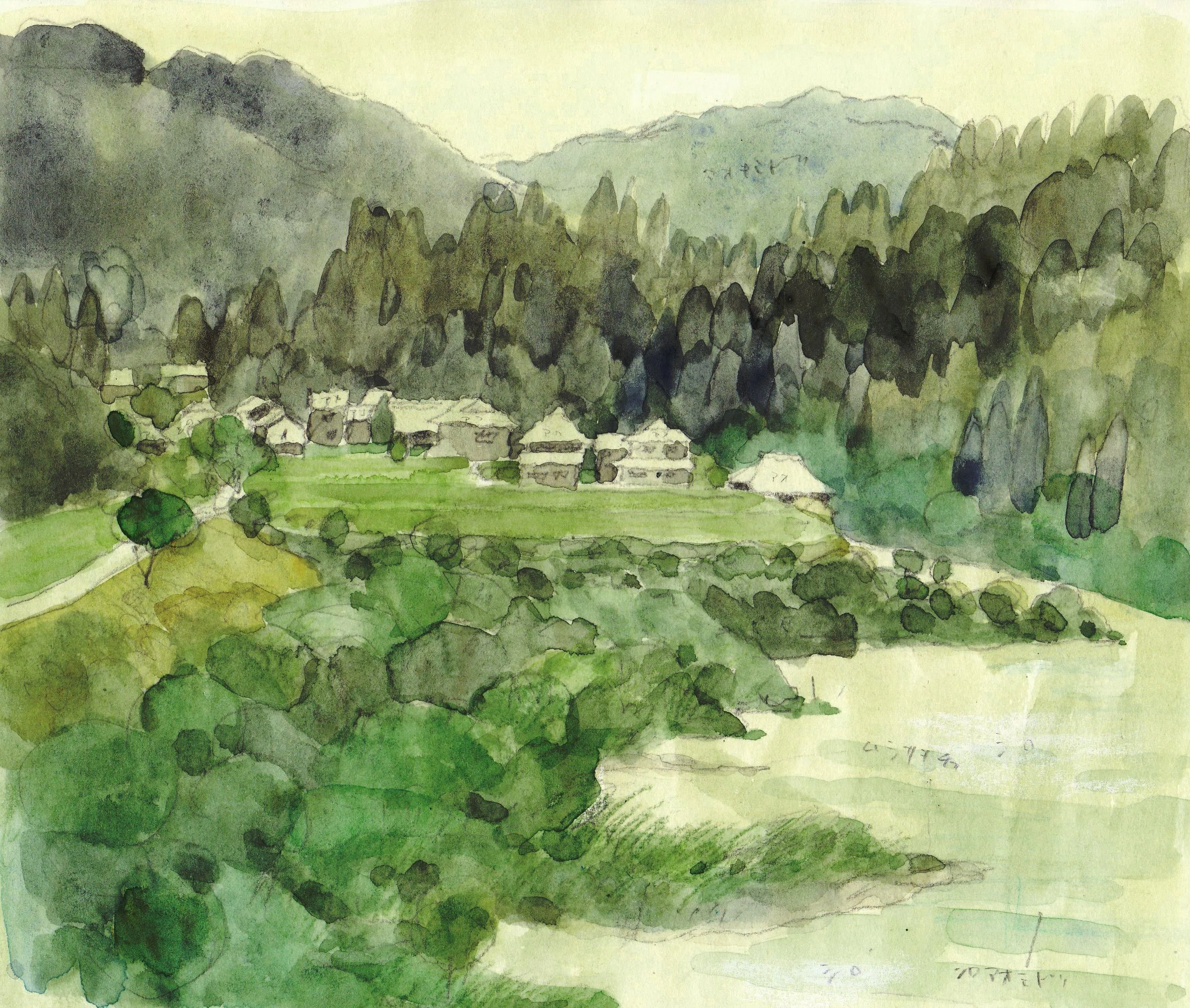 北への旅の歩き描き」 ＃23日目｜isoBe seisaku