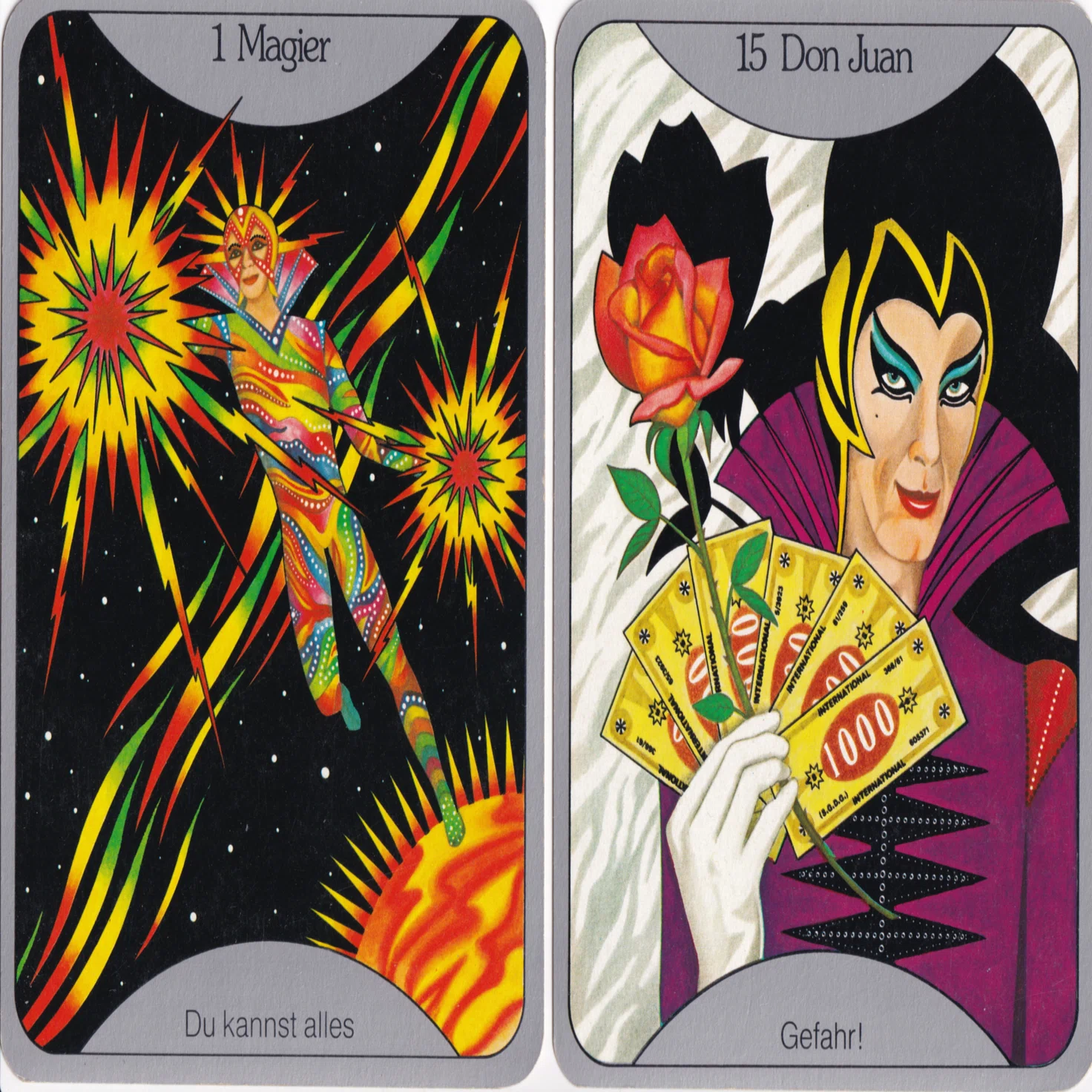 レビュー | タロット | Stemnenmadchens Wahrsagespiel Tarot