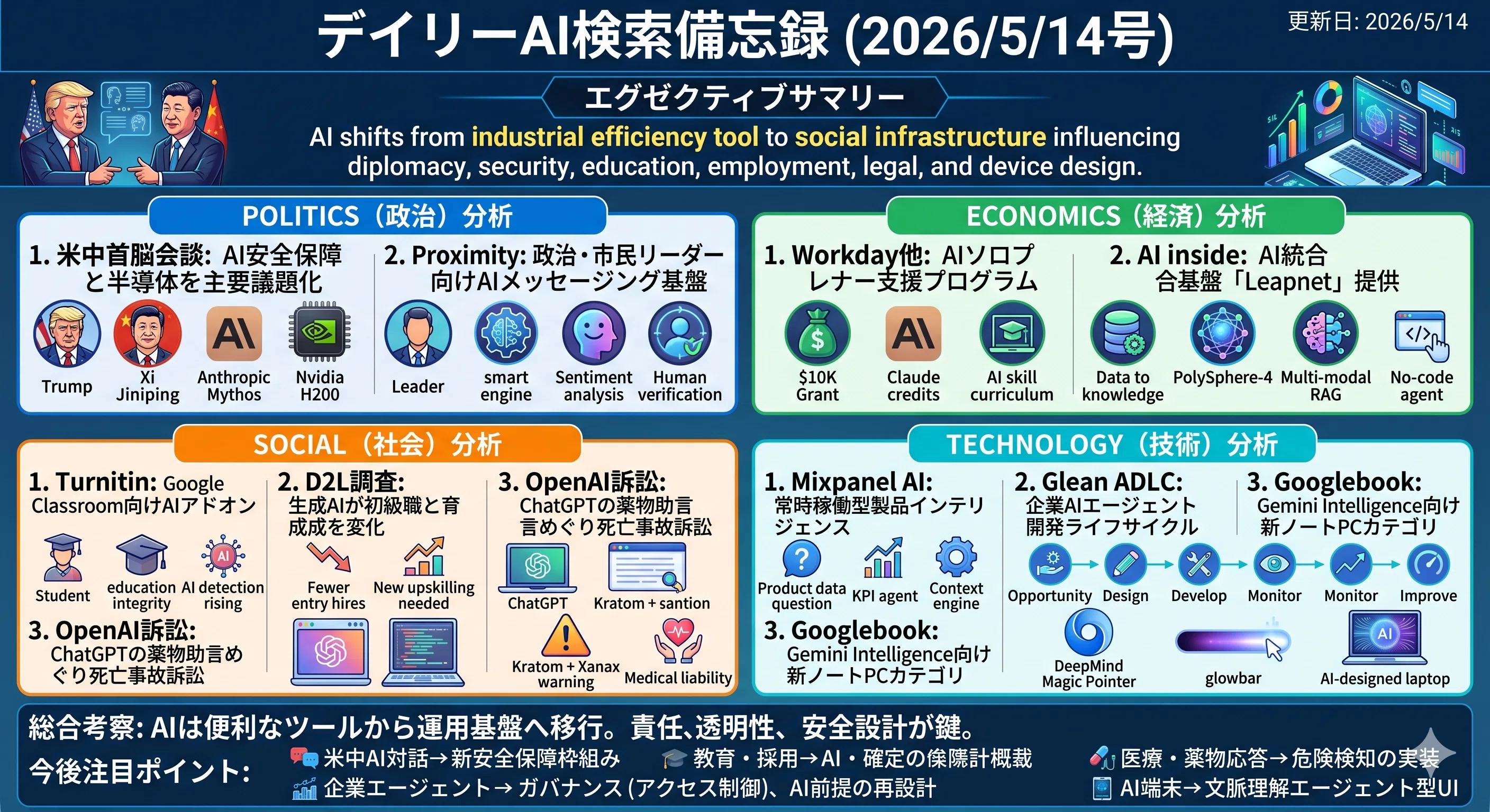 デイリーAI検索備忘録(2026/5/14号)｜Yasuhito Morimoto