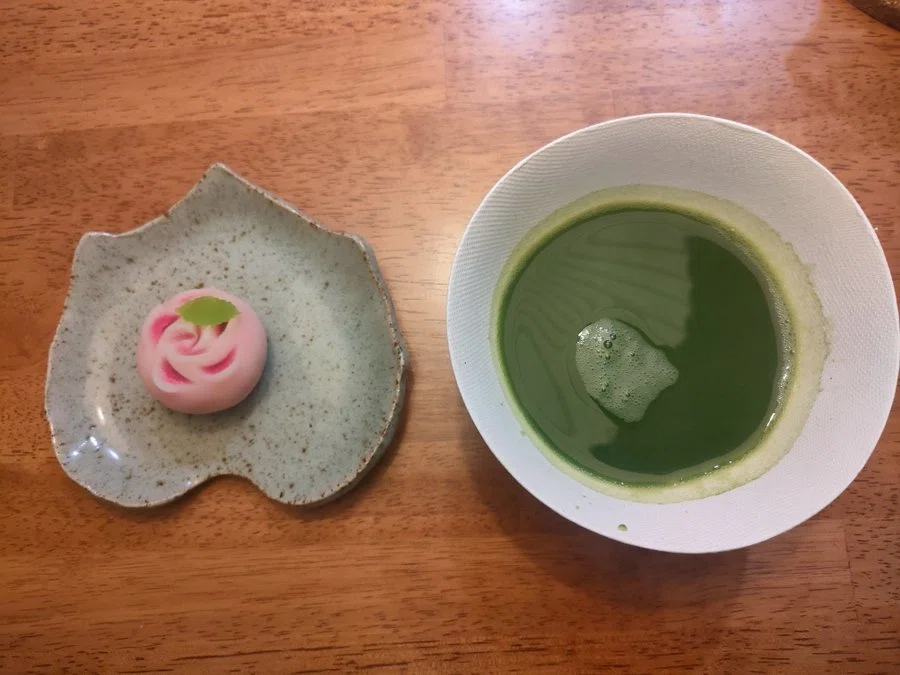 紙の茶碗で抹茶を飲んでみる｜大石海渡