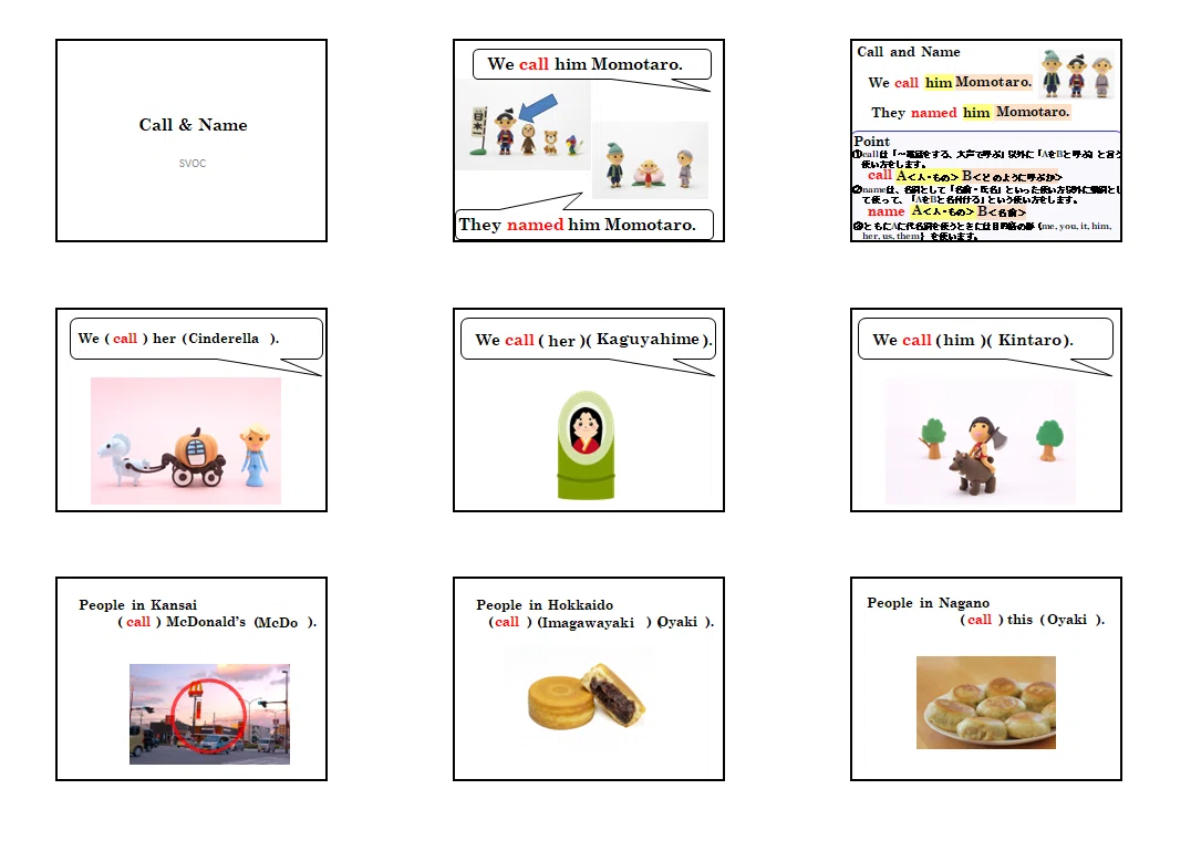 [2nd Year Junior High] Call & Name (SVOC) Teaching Materials Released ...
