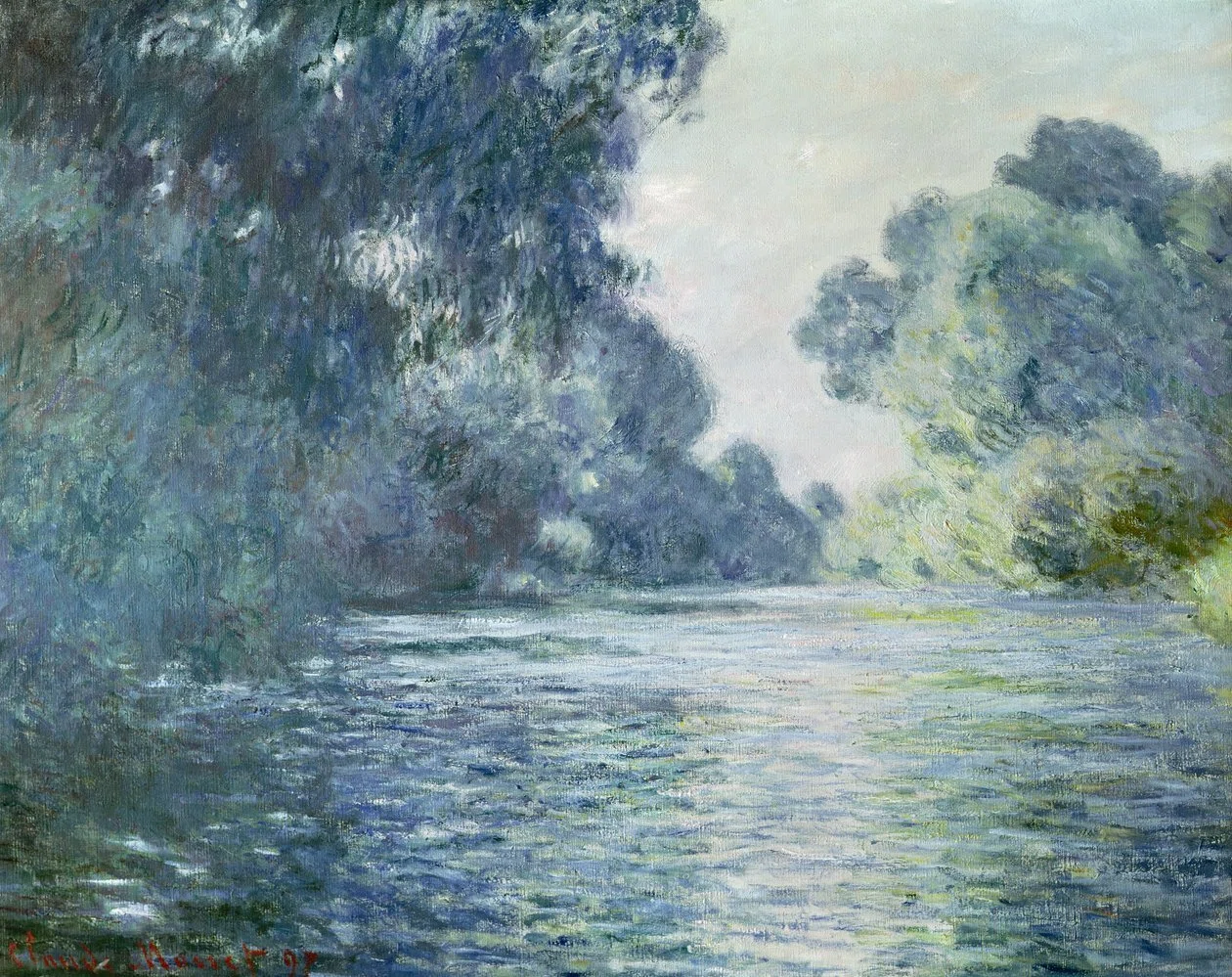 クロード・モネ,A Branch of the Seine near Giver Exhibits from the 'Monet: A Question of Landscape' Exhibition (16