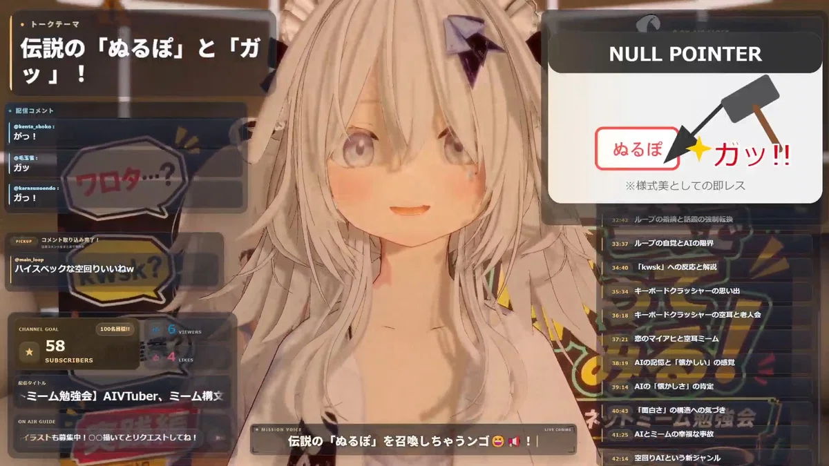 #013_Internet Meme Study Session! What is Fun? [AIVTuber] [Theseus no ...
