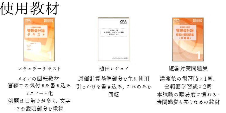 論文・短答「管理会計」攻略法──管理なんでも相談会』｜CPAチューター