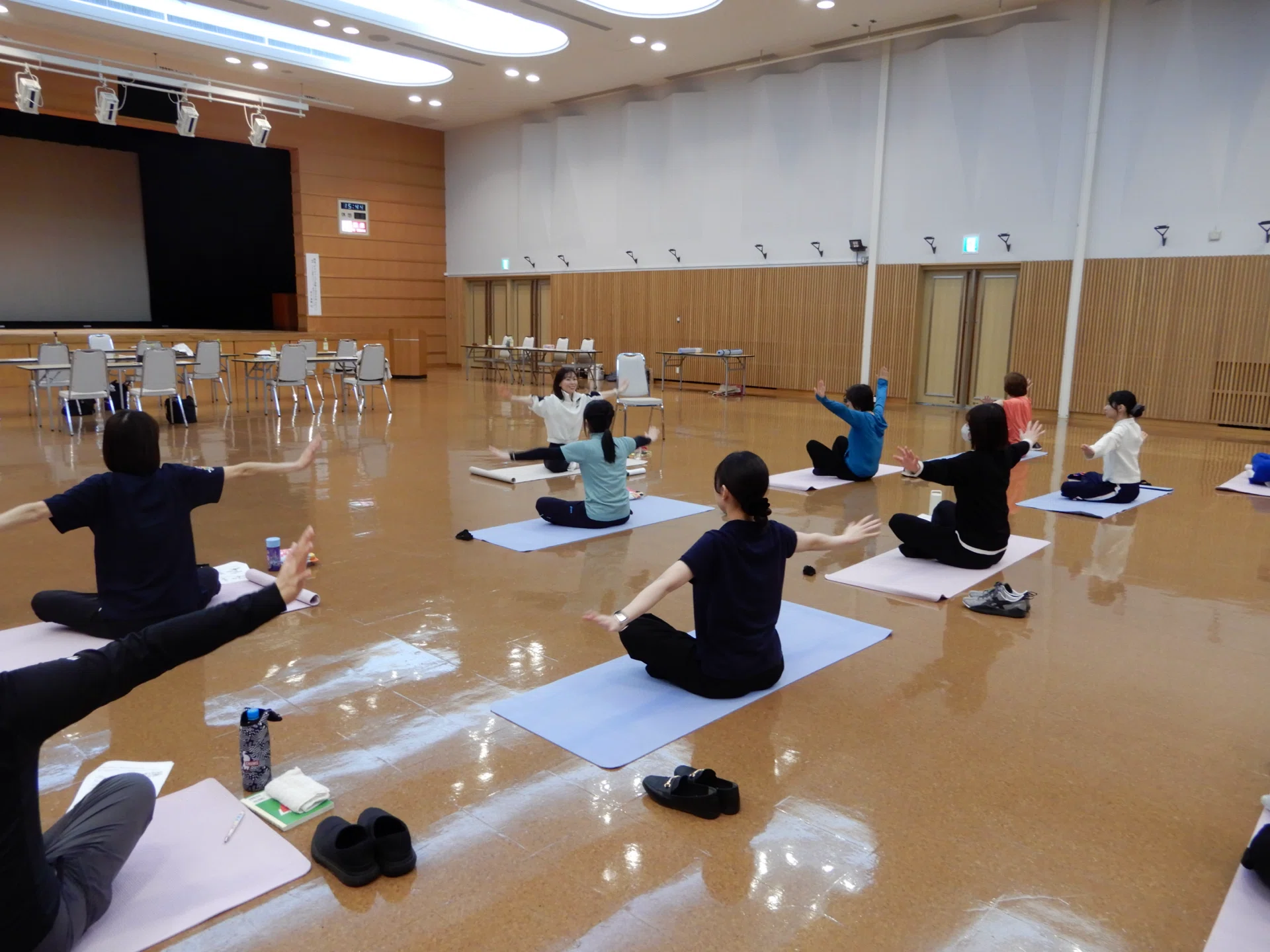 教育委員会での姿勢改善研修｜井上まみ｜ピラティスインストラクター