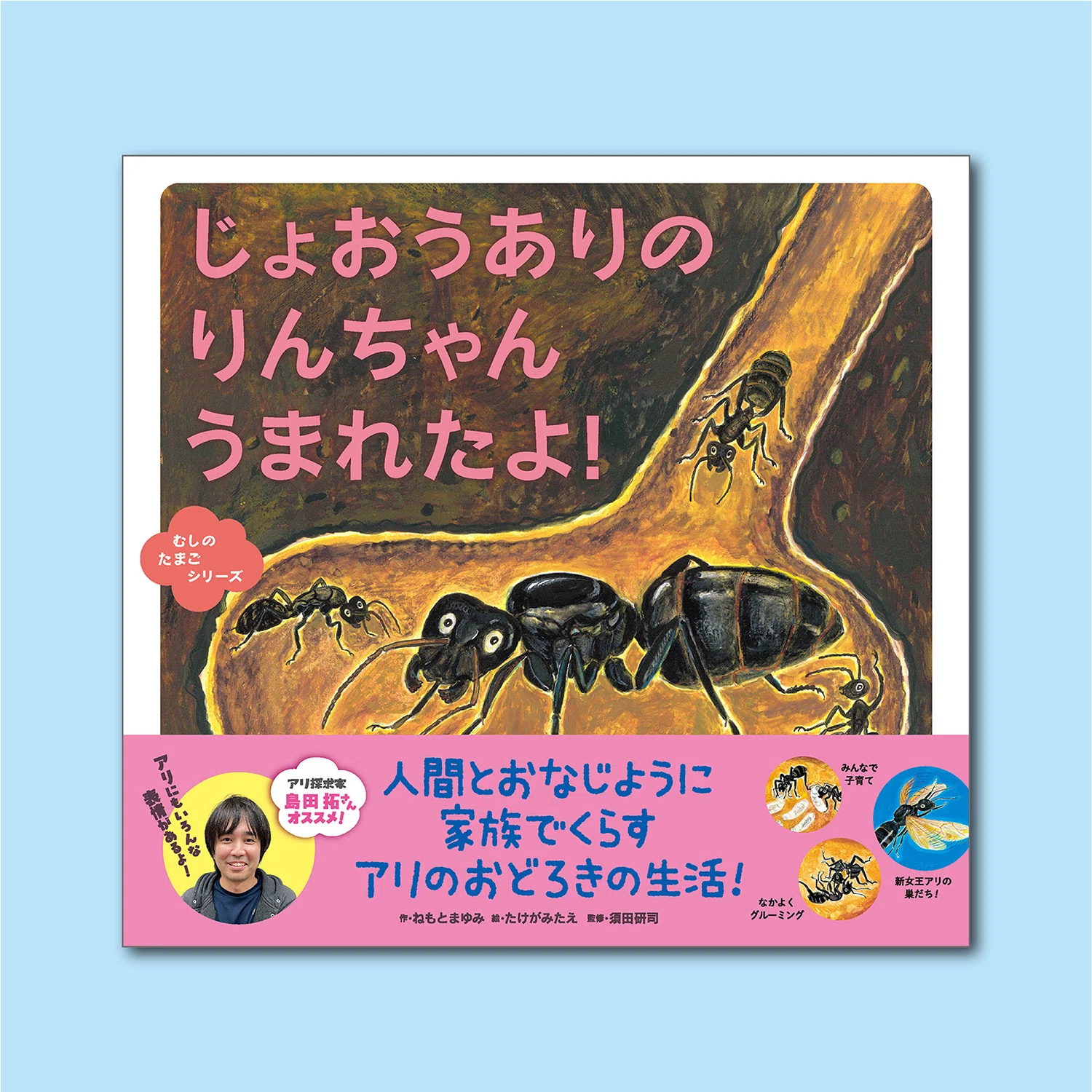 新刊絵本】じょおうありの りんちゃんうまれたよ! ｜童心社