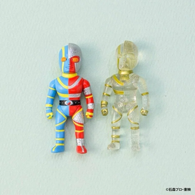 カプセルトイの東映特撮ボールチェーンマスコット 石ノ森ヒーローズ