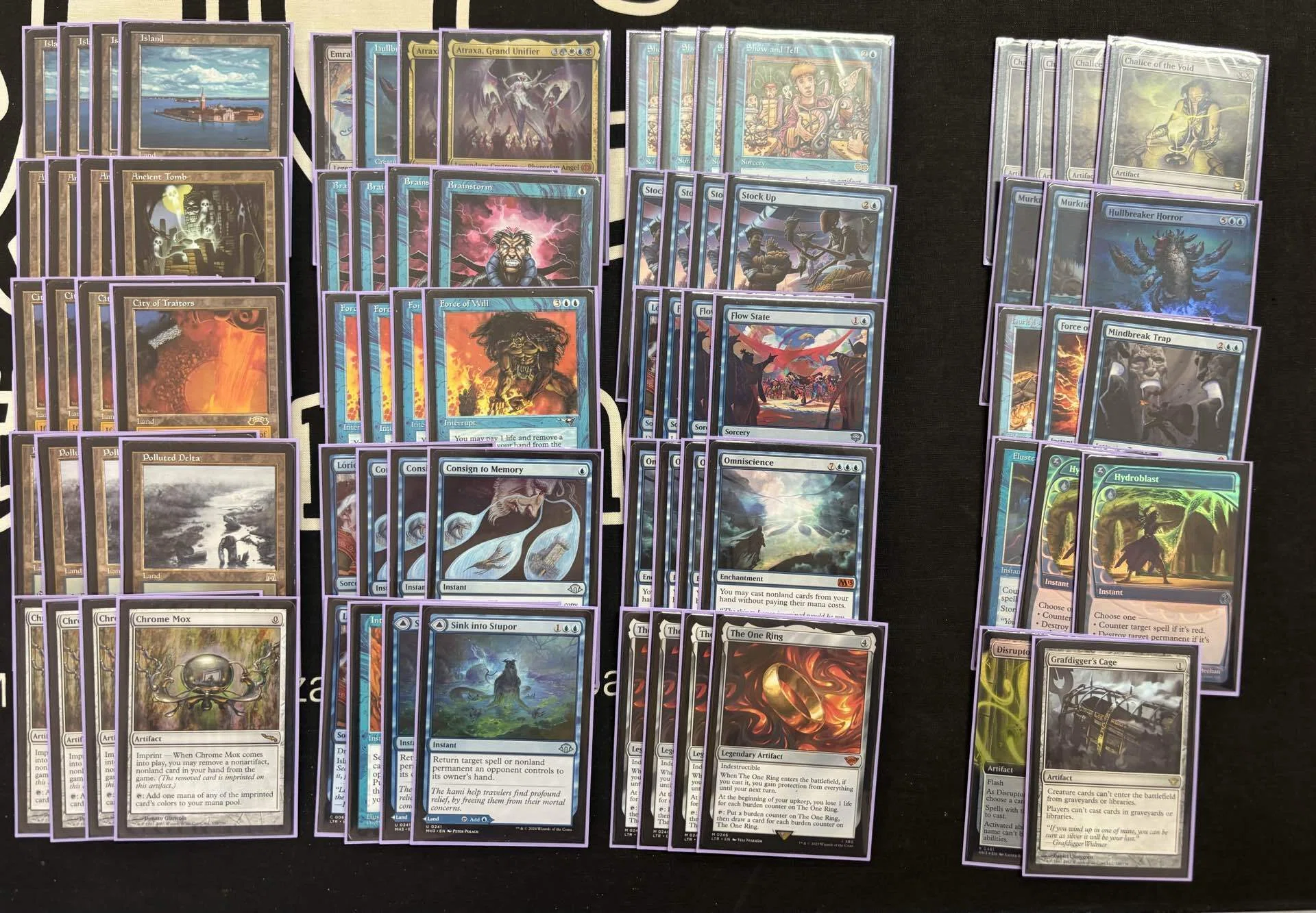 MTG　青単オムニテルデッキ及びパーツ 最速を目指せ「青単オムニテル」〜レガシーNo.22〜｜彼の地の斑鳩