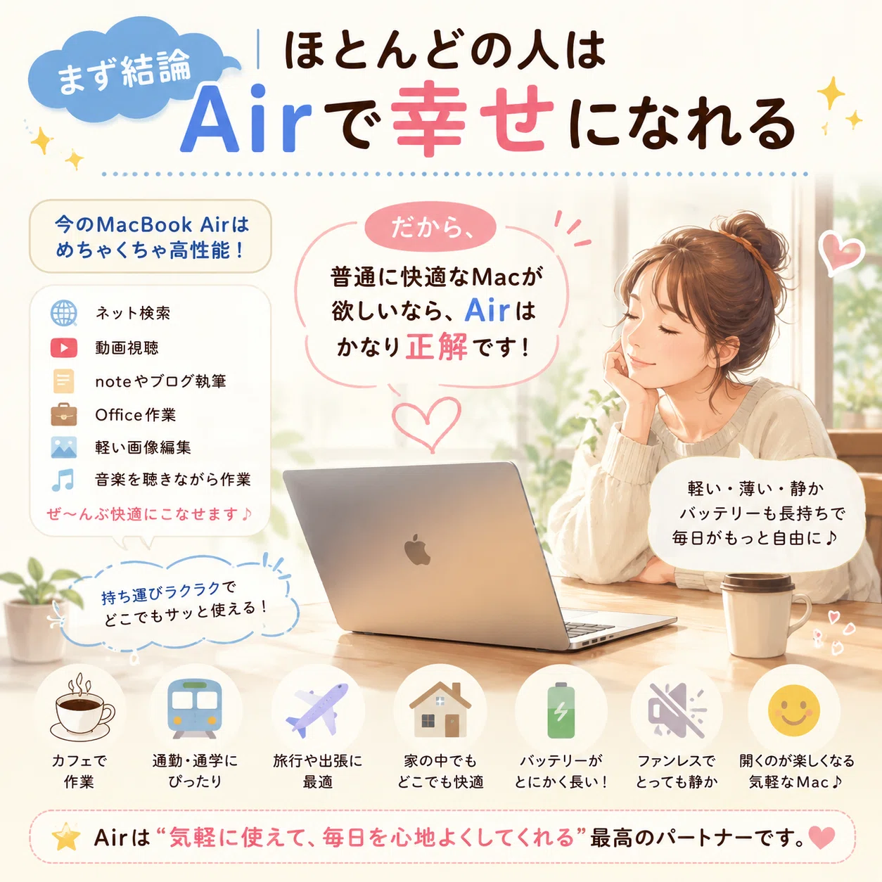💻💻【2026年版】MacBook AirとPro、結局どっちを選べば後悔しない
