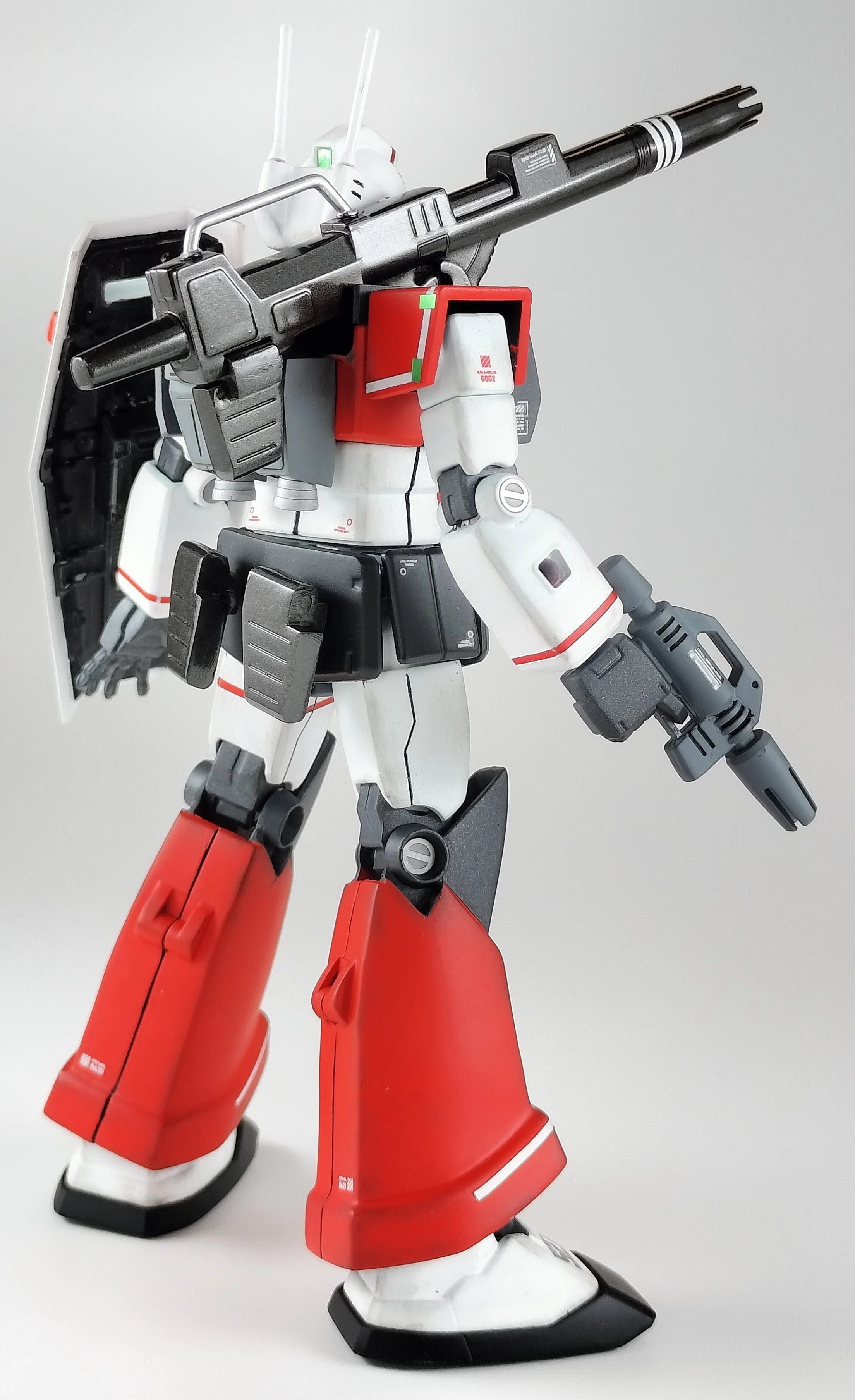 1/144ジムキャノン（HGUCジムと旧キット1/144ジムキャノンのミキシング