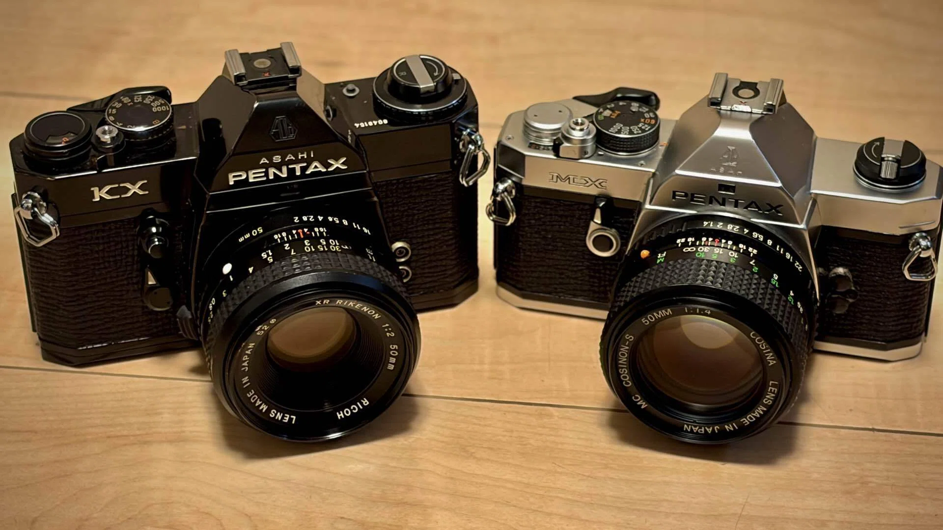 使うのが楽しい小型一眼レフフィルムカメラ(マニュアルフォーカス