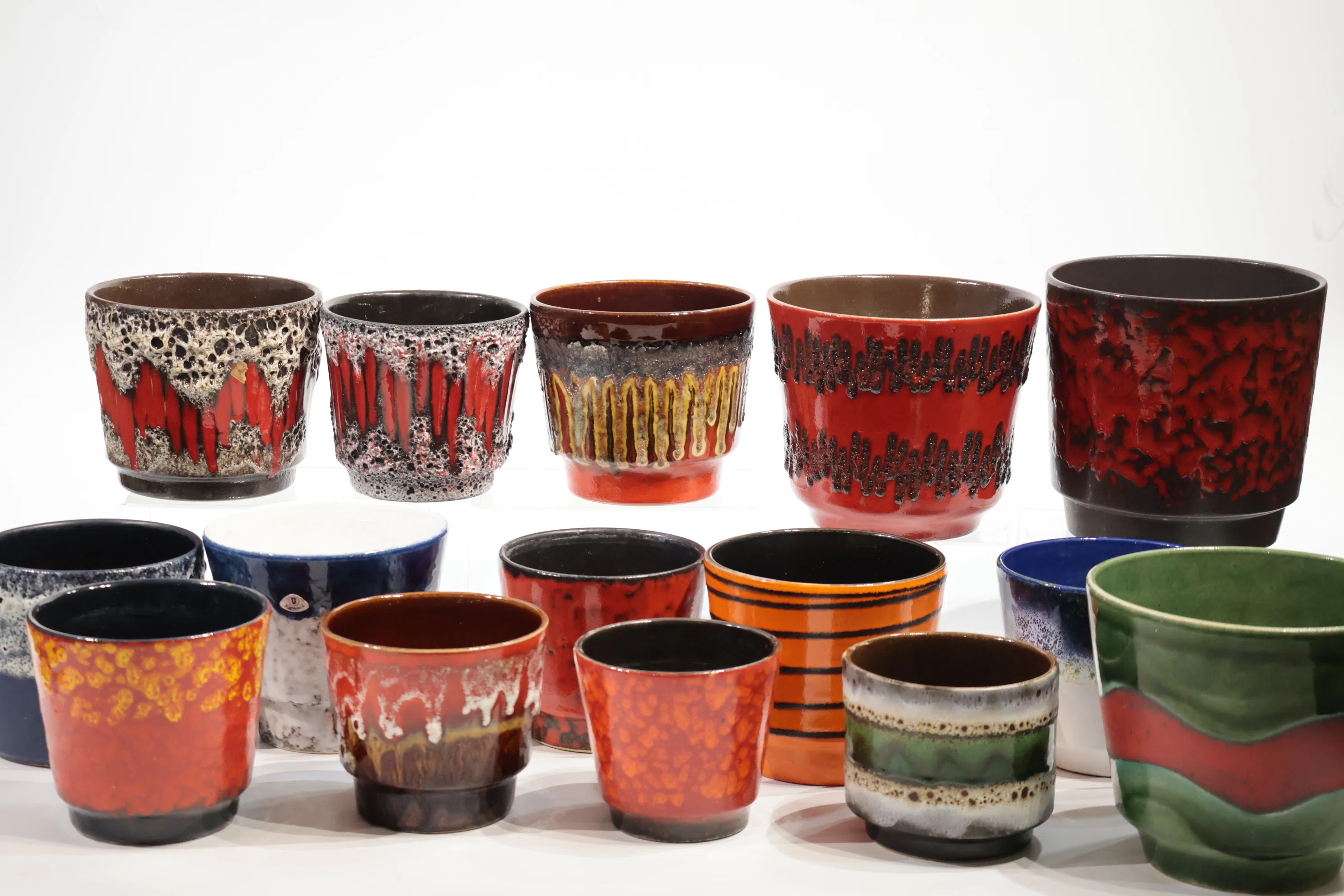 【ドイツ Fohr Keramikの鉢カバー】T-9 Fat Lava 5月 第三弾+α｜Fat Lava ＆ German Art Pottery