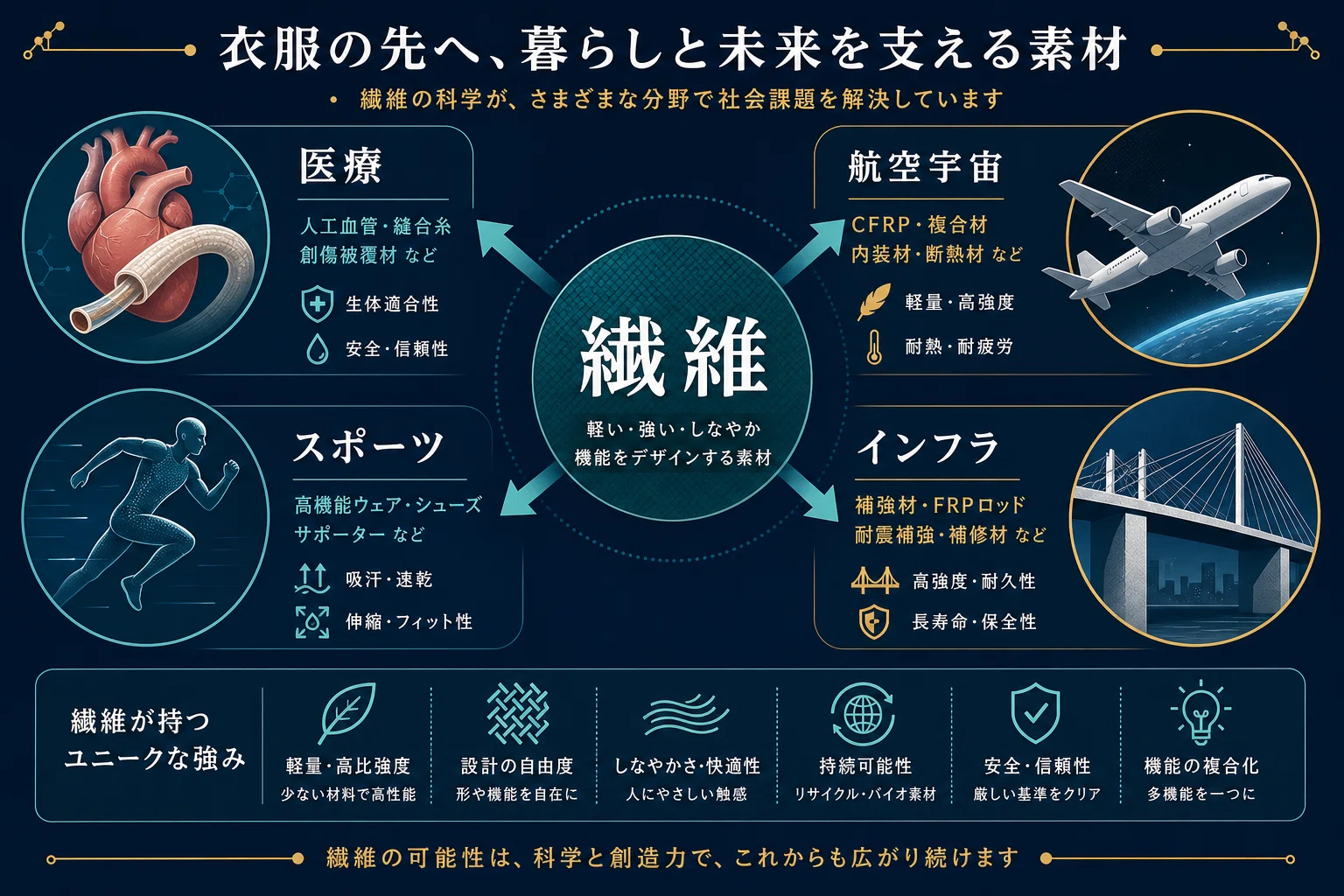 繊維学部」って何を学ぶの？信州大と京都工芸繊維大、知る人ぞ知る素材