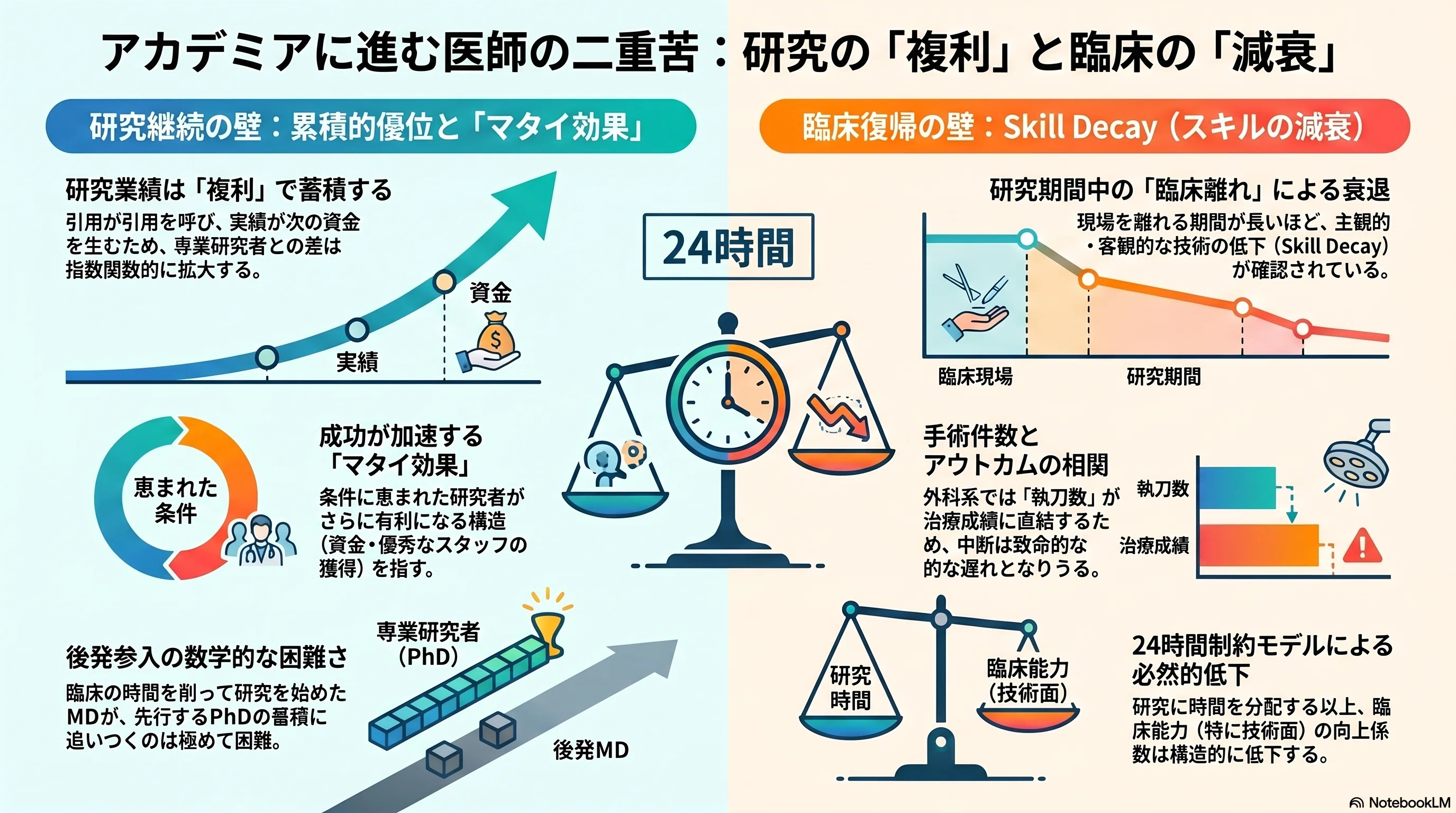 私見】医師がアカデミアを経験することの意味を考えてみた｜吉岡 貴史