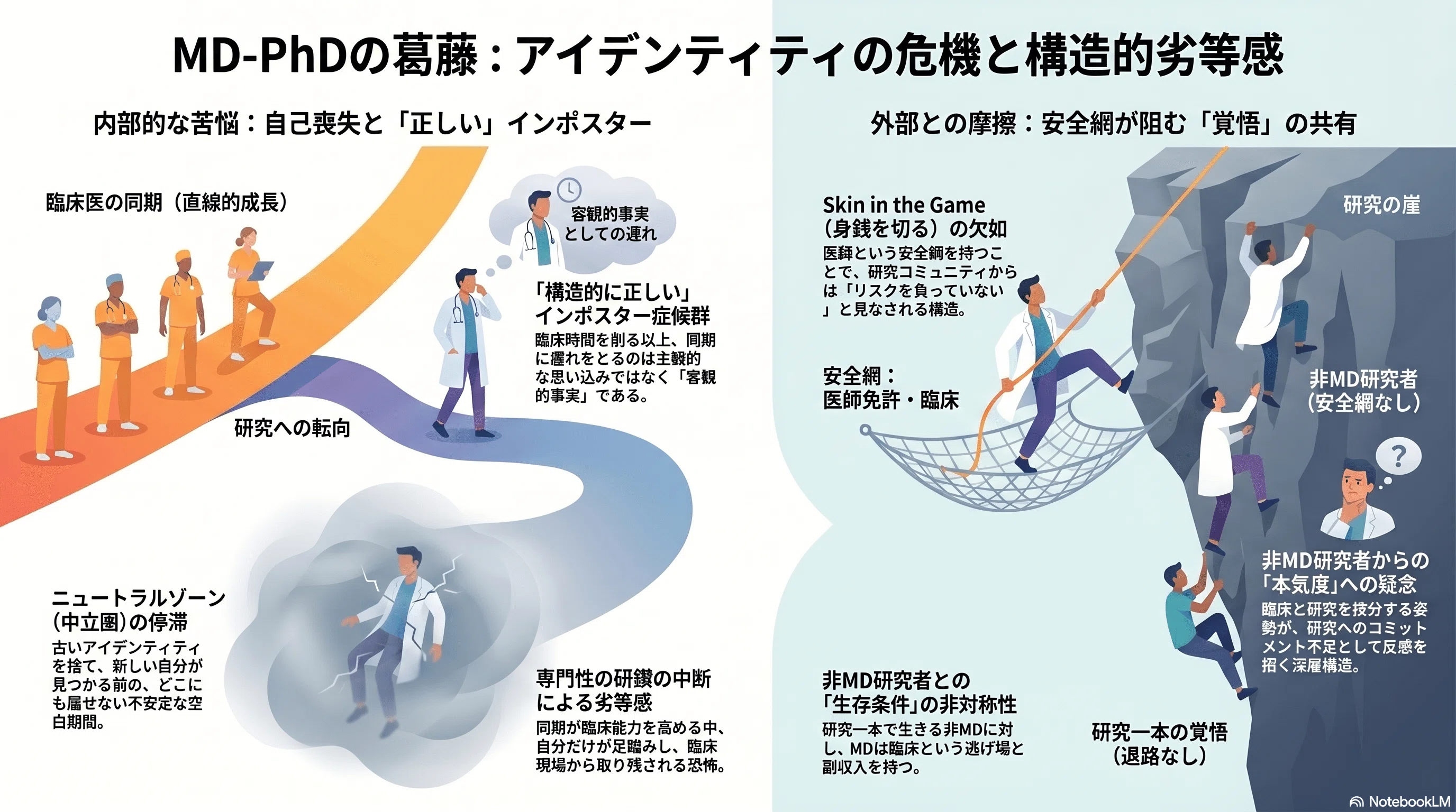 私見】医師がアカデミアを経験することの意味を考えてみた｜吉岡 貴史