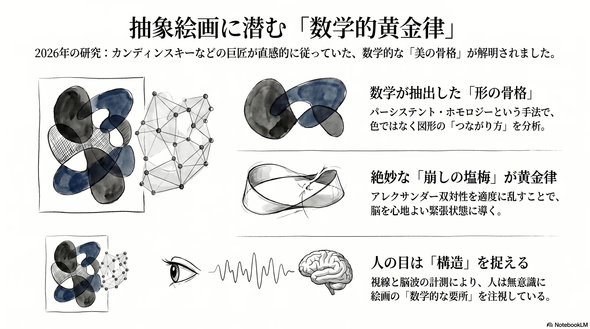 カンディンスキーが無意識に従っていた「数学の黄金律」——抽象絵画に カンディンスキーが無意識に従っていた「数学の黄金律」——抽象絵画に