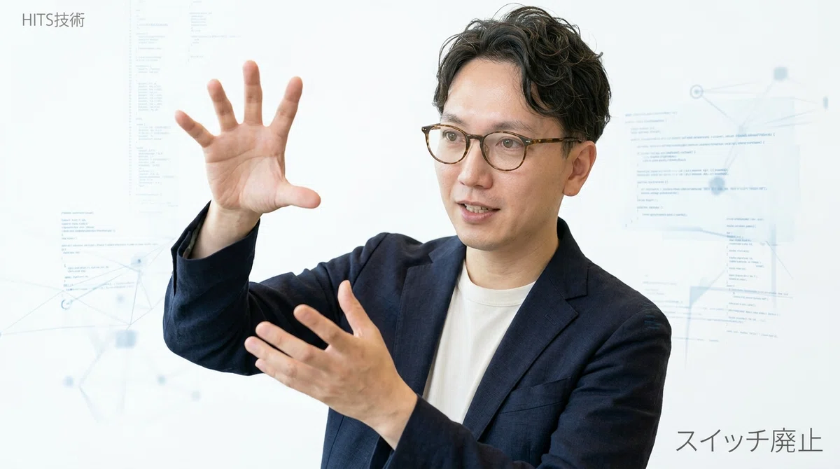 HITS技術を解説するテックレビュアー