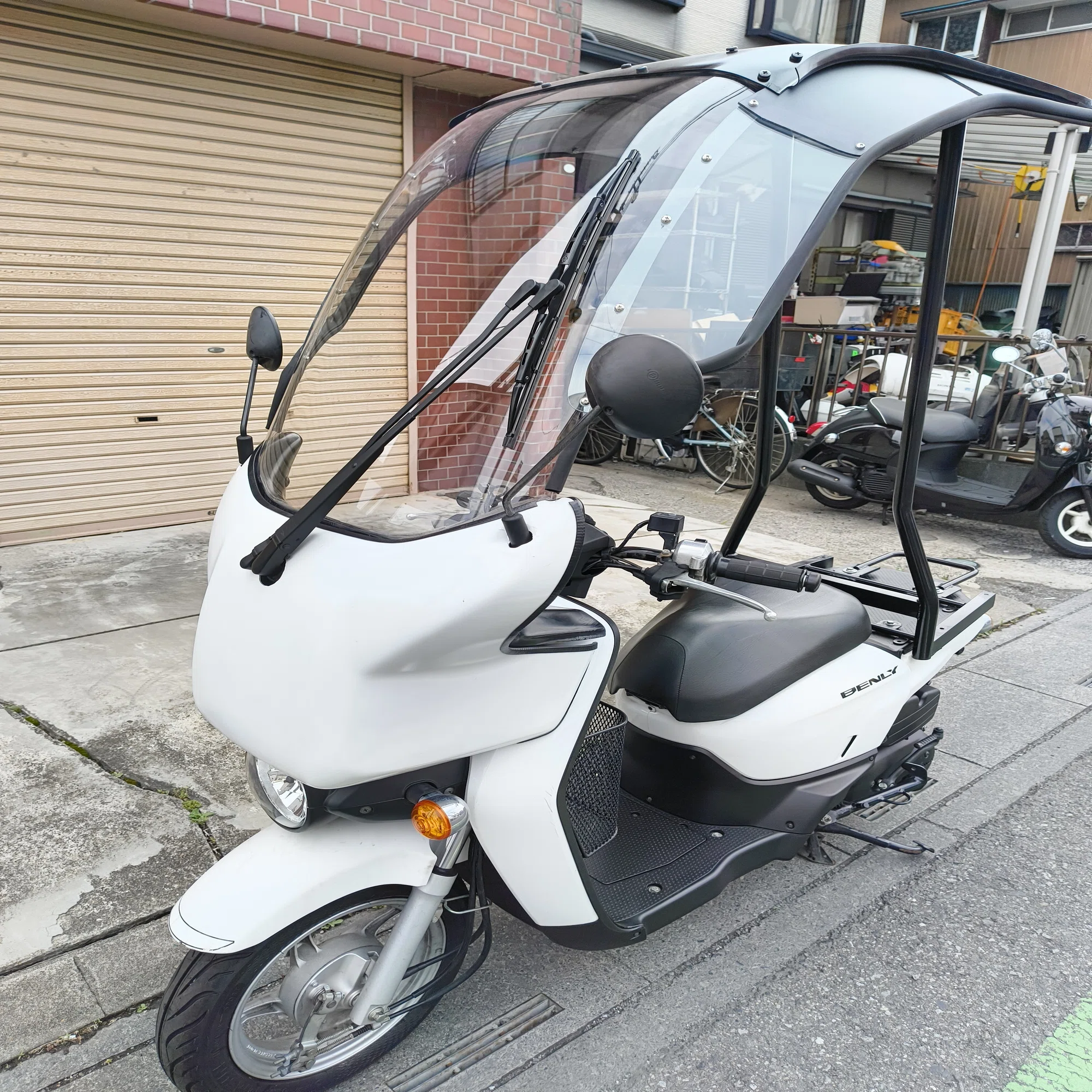 ご成約致しました】【テイトルーフ】JA09ベンリィ110改【キャノピー 