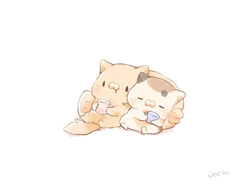 なかよしカップルにゃんこ『となりのにゃんこ』の魅力、発掘しちゃい