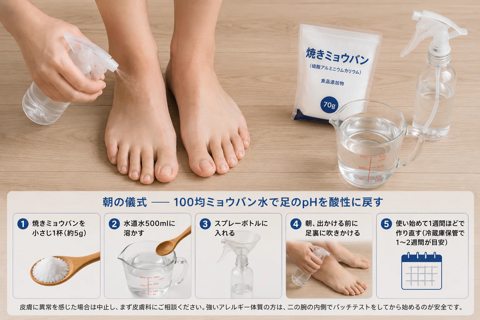 ミョウバン 水 作り方