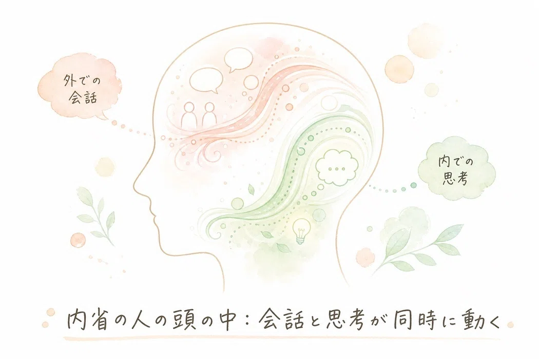 内省の人が他人と過ごす時間を消耗しない方法|ホドケタ