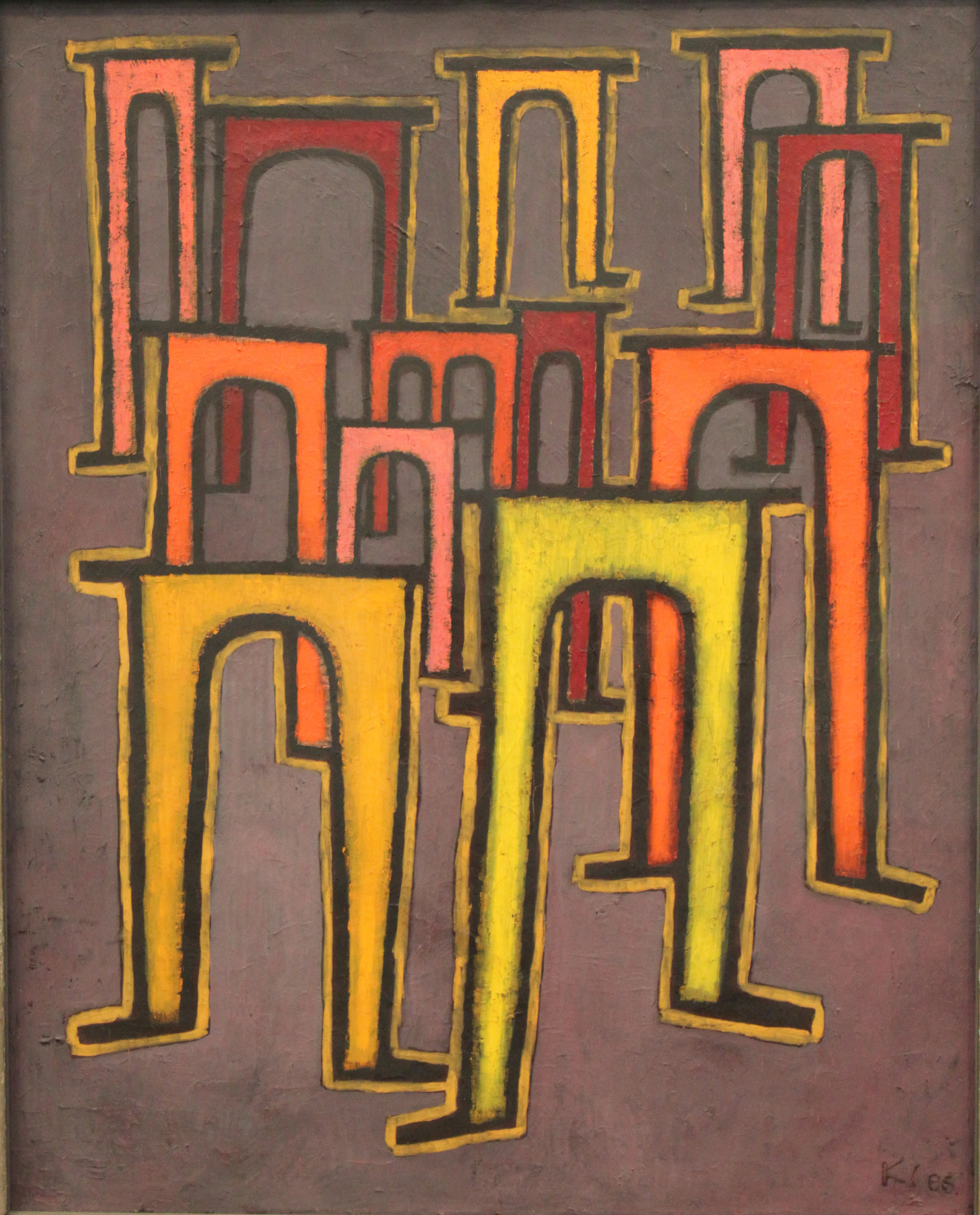 Moving Masonry, the Advance of Individuality】 Paul Klee's