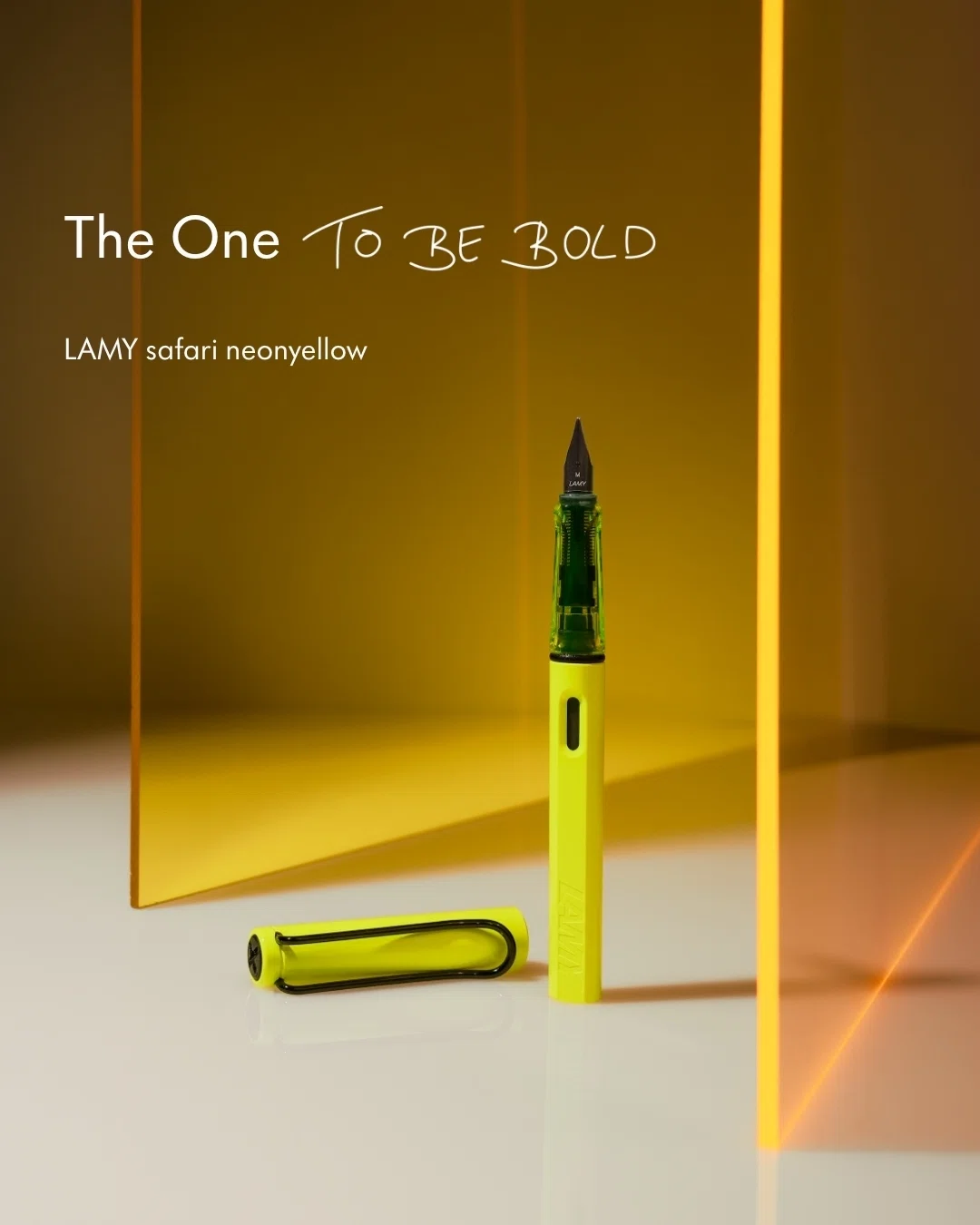 コレは欲しくなる色味をしている「LAMY safari neonyellow」｜sutero