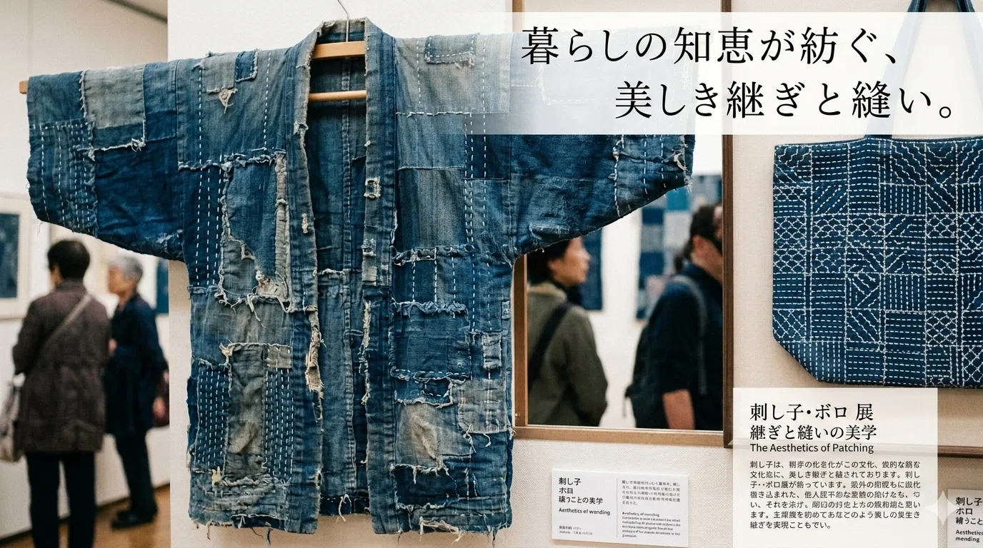 🧶maakoです。刺し子/ボロ 展覧会について🧶｜maako