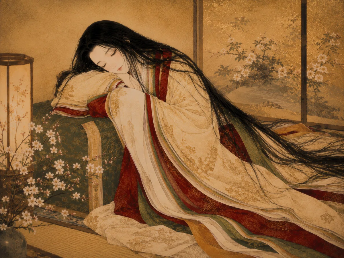 うたた寝する女|龍珠院地優