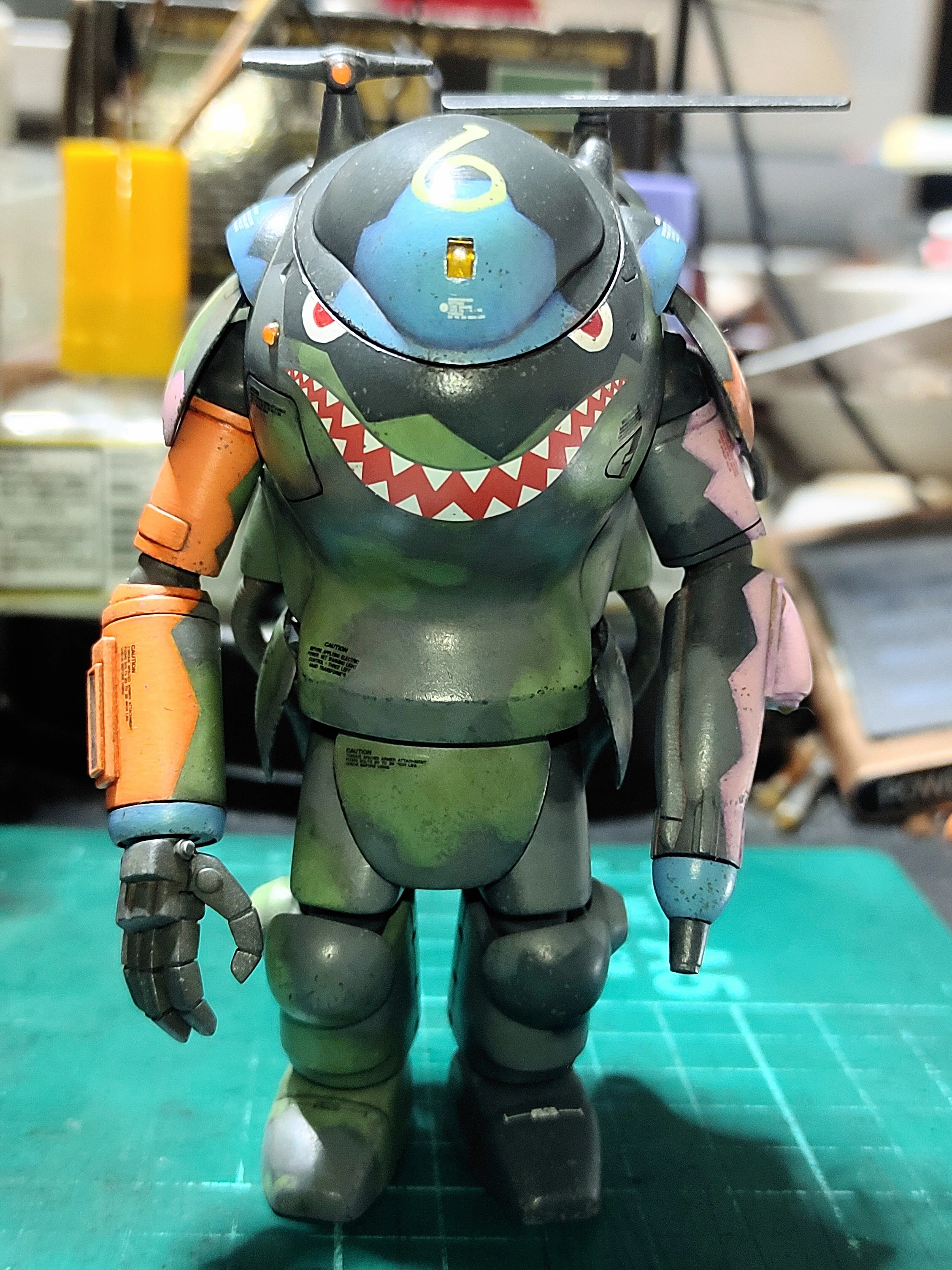 WAVE 『マシーネンクリーガー』 1/20 スネークアイ 製作メモ｜crazy-bic