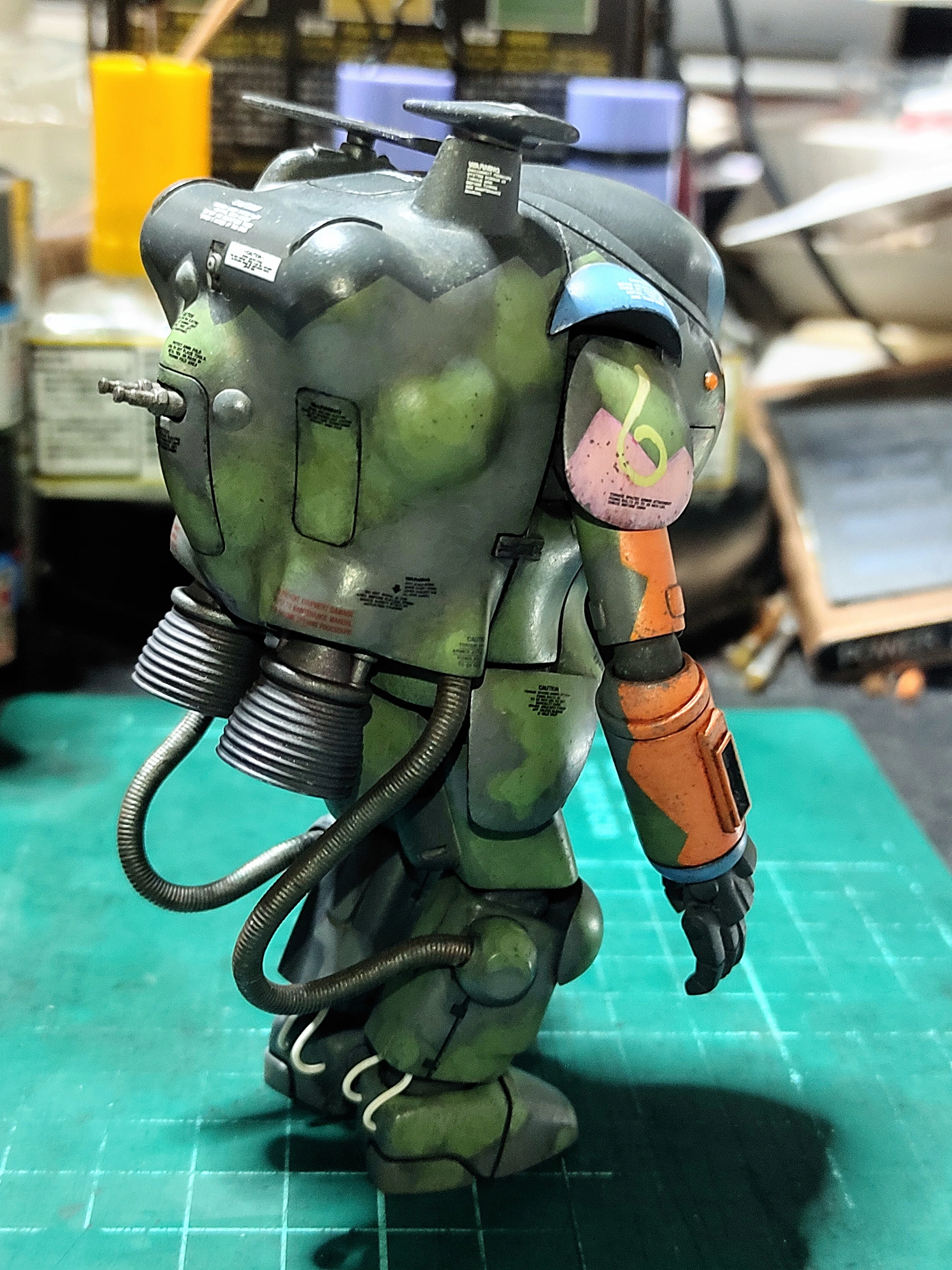 WAVE 『マシーネンクリーガー』 1/20 スネークアイ 製作メモ｜crazy-bic