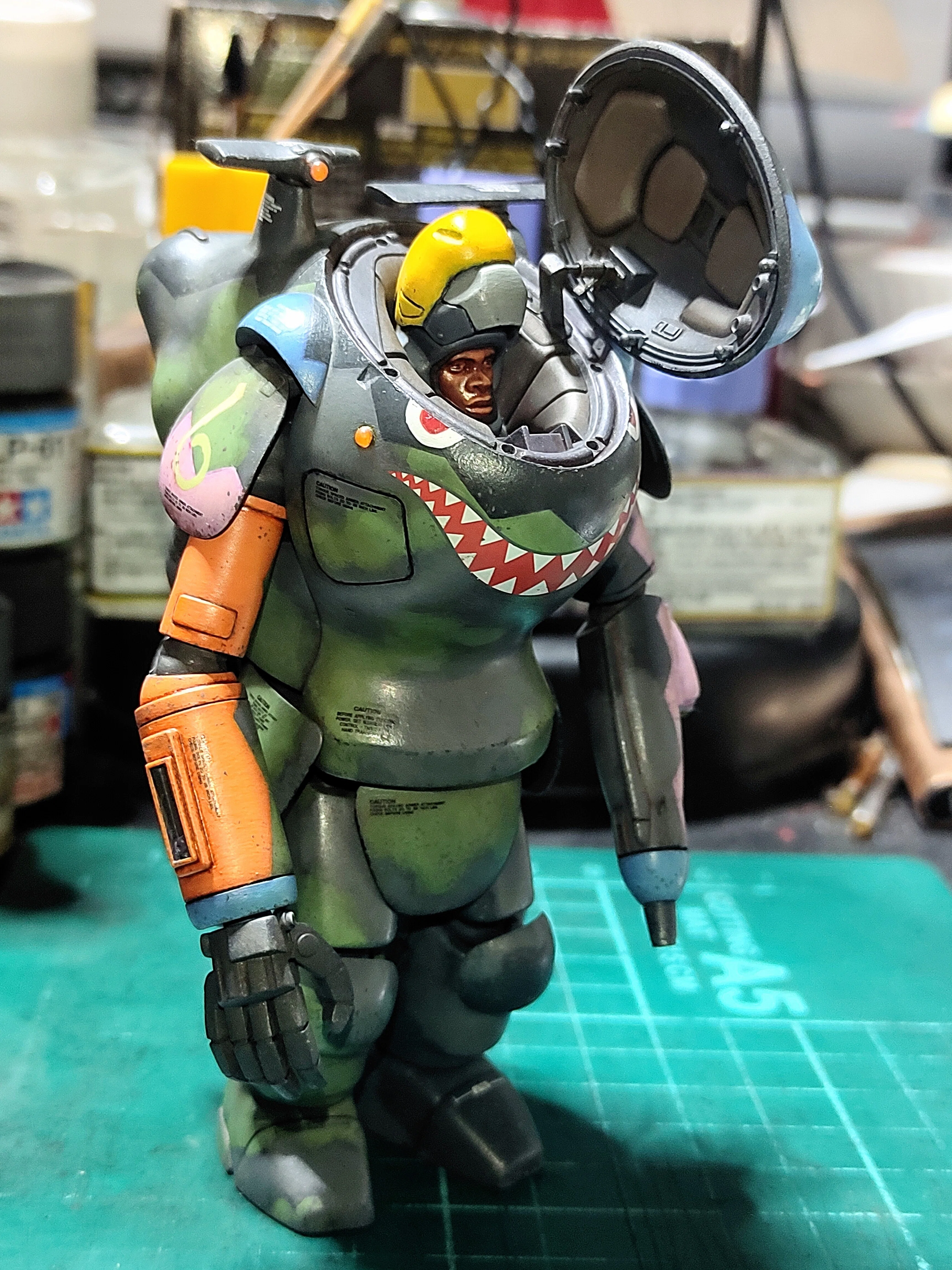 WAVE 『マシーネンクリーガー』 1/20 スネークアイ 製作メモ｜crazy-bic