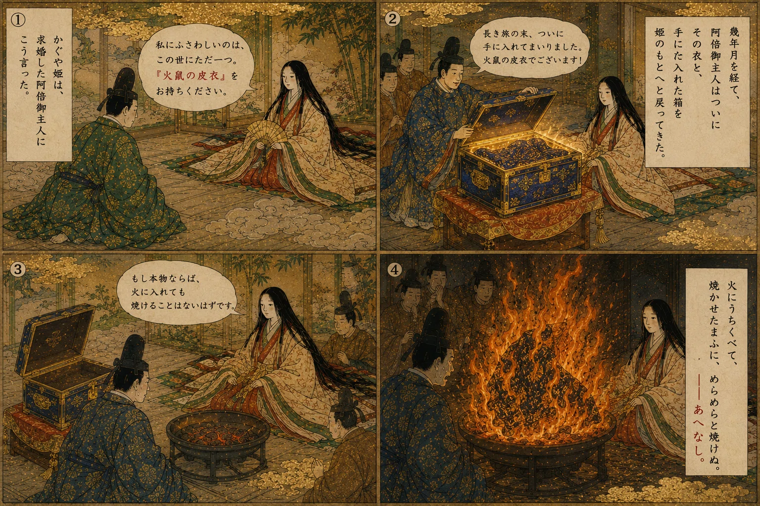 火 鼠 の 皮衣