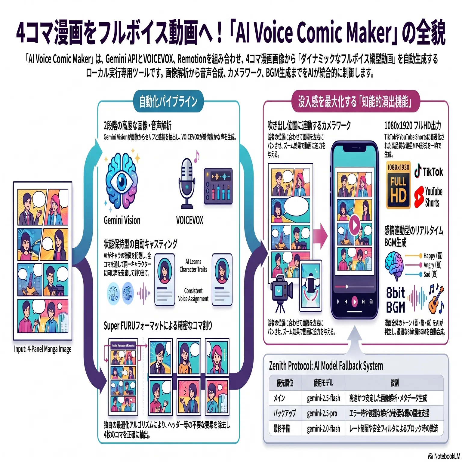 無料！メンシプ無し・Update 2026/05/18 v1.3.7】4コマ漫画画像から声