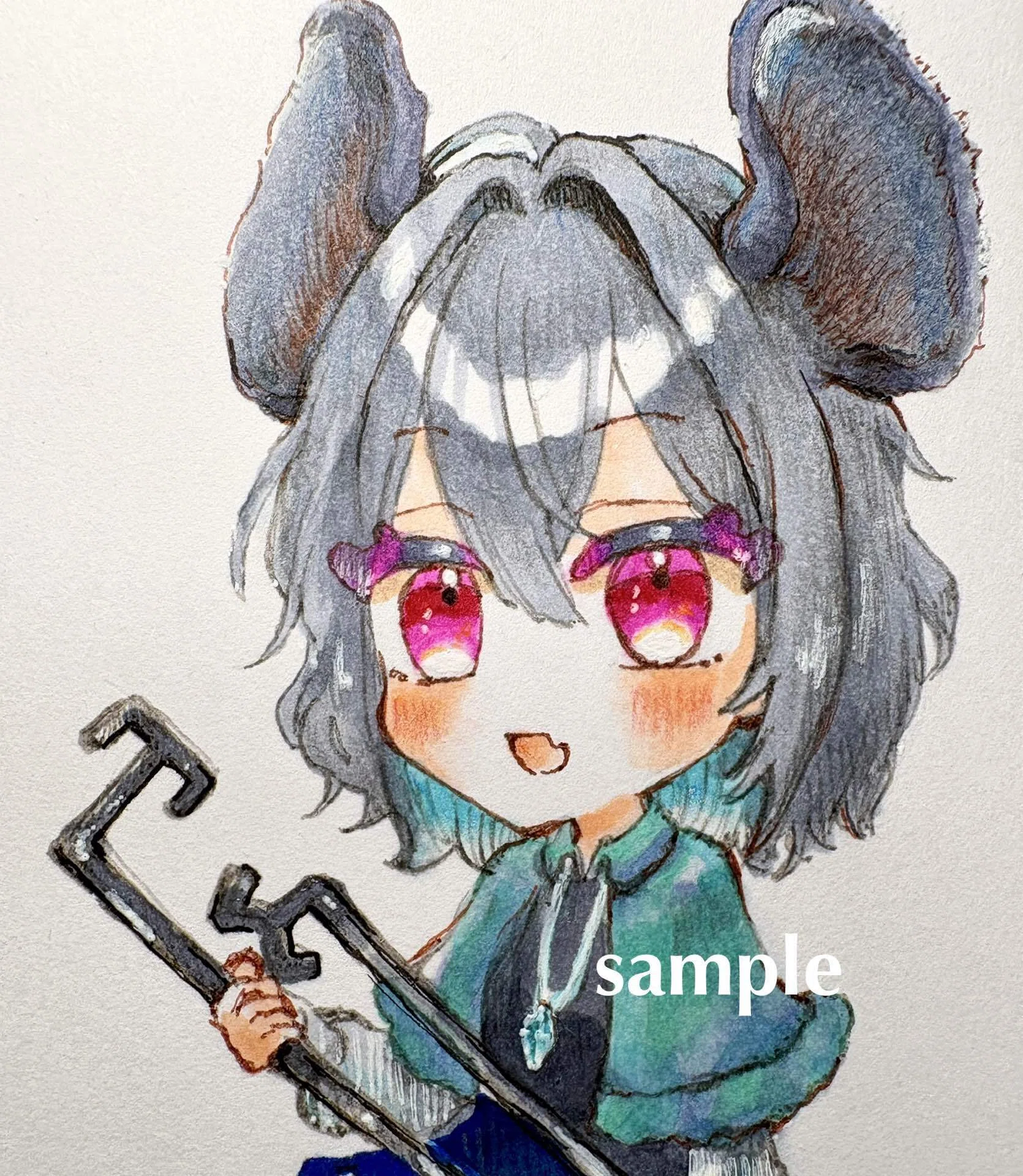 ヤフオクにて東方Projectのナズーリン絵販売中です2026.05.17迄｜秋ゆゆと