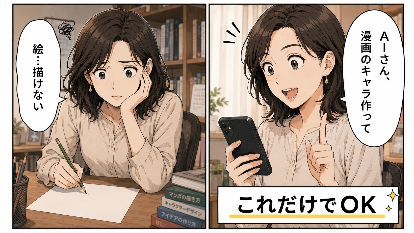 絵が描けない私がAI漫画で電子書籍を出版したら、Amazonに並んだ話｜ひ